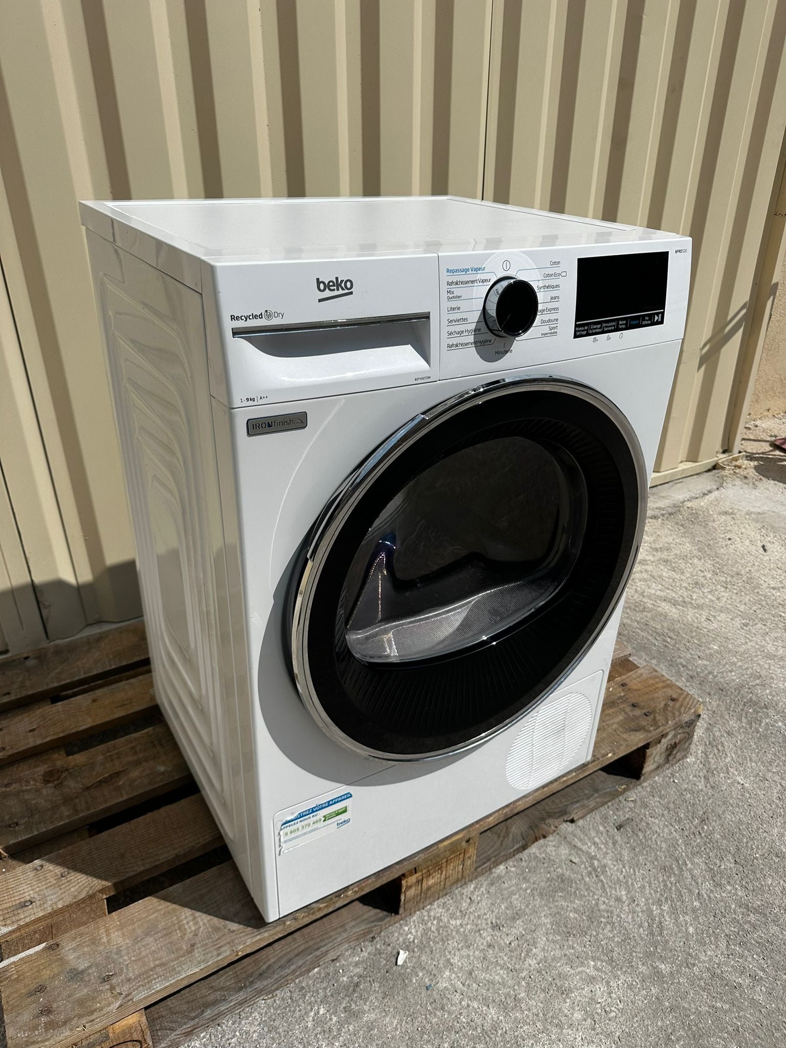 Sèche-Linge BEKO 9 Kg Comme NEUF GARANTIE 1 AN