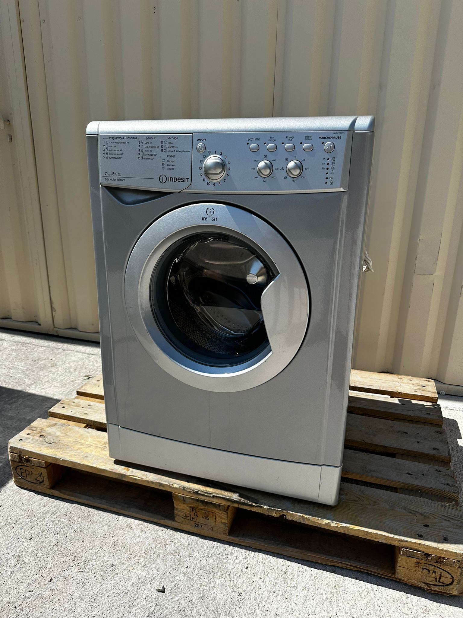 Lave-Linge Séchant INDESIT 7 Kg / 5 Kg GARANTIE 1 AN