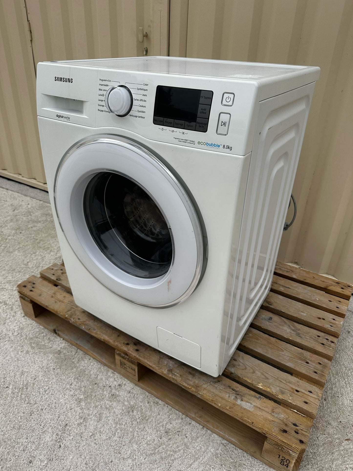 Lave-Linge SAMSUNG 8 Kg GARANTIE 1 AN