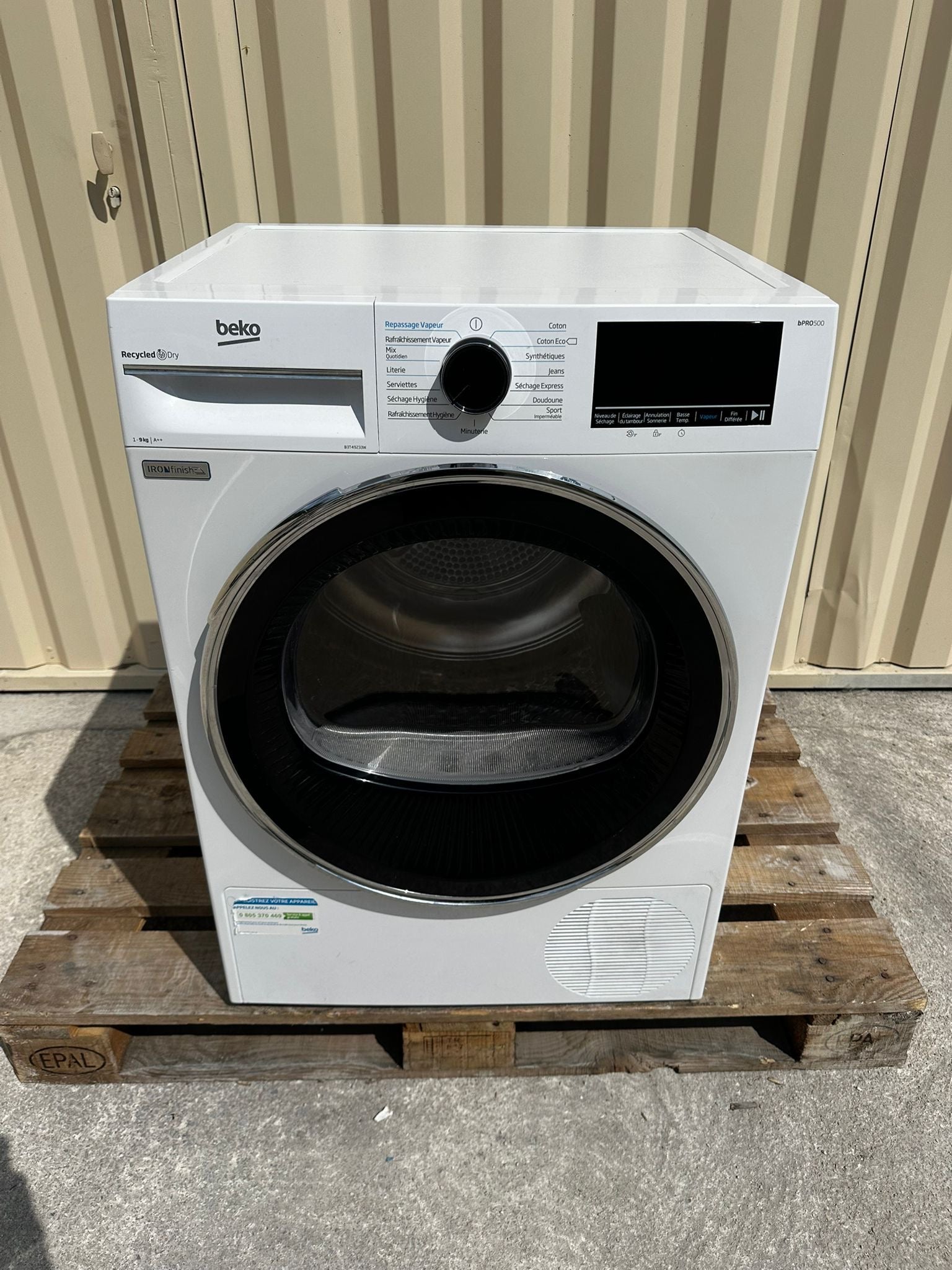 Sèche-Linge BEKO 9 Kg Comme NEUF GARANTIE 1 AN