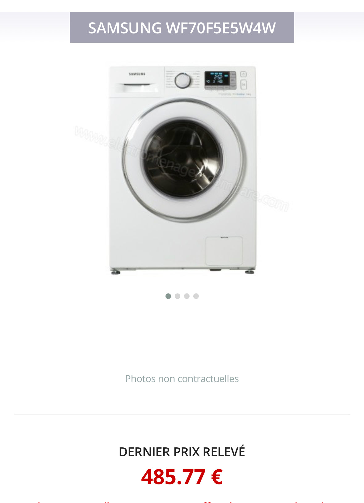 Lave-Linge SAMSUNG 7 Kg GARANTIE 1 AN