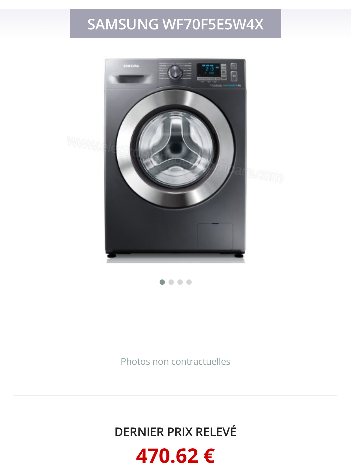 Lave-Linge SAMSUNG 7 Kg GARANTIE 1 AN
