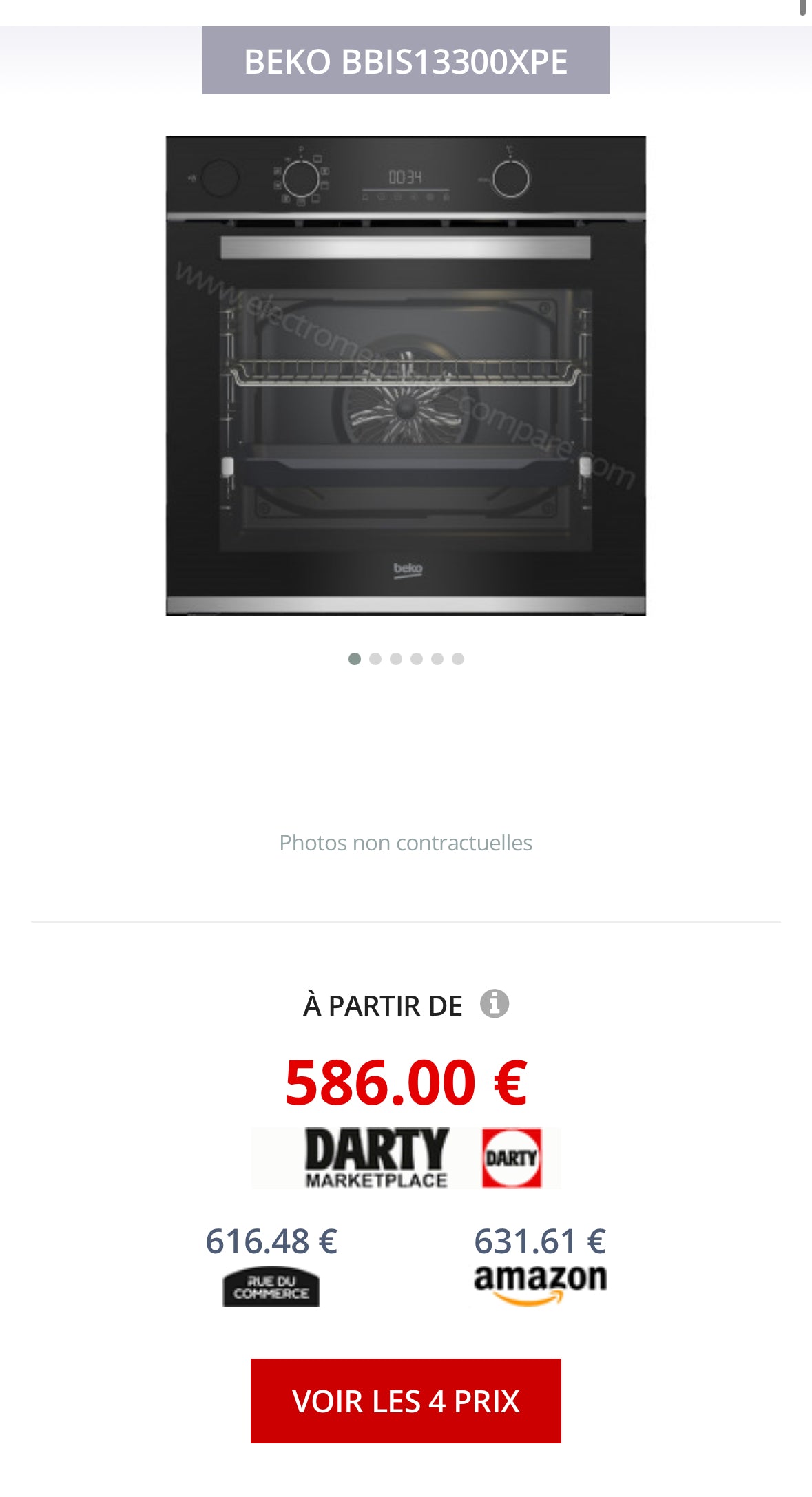 Four Encastrable BEKO Avec Pyrolyse GARANTIE 1 AN