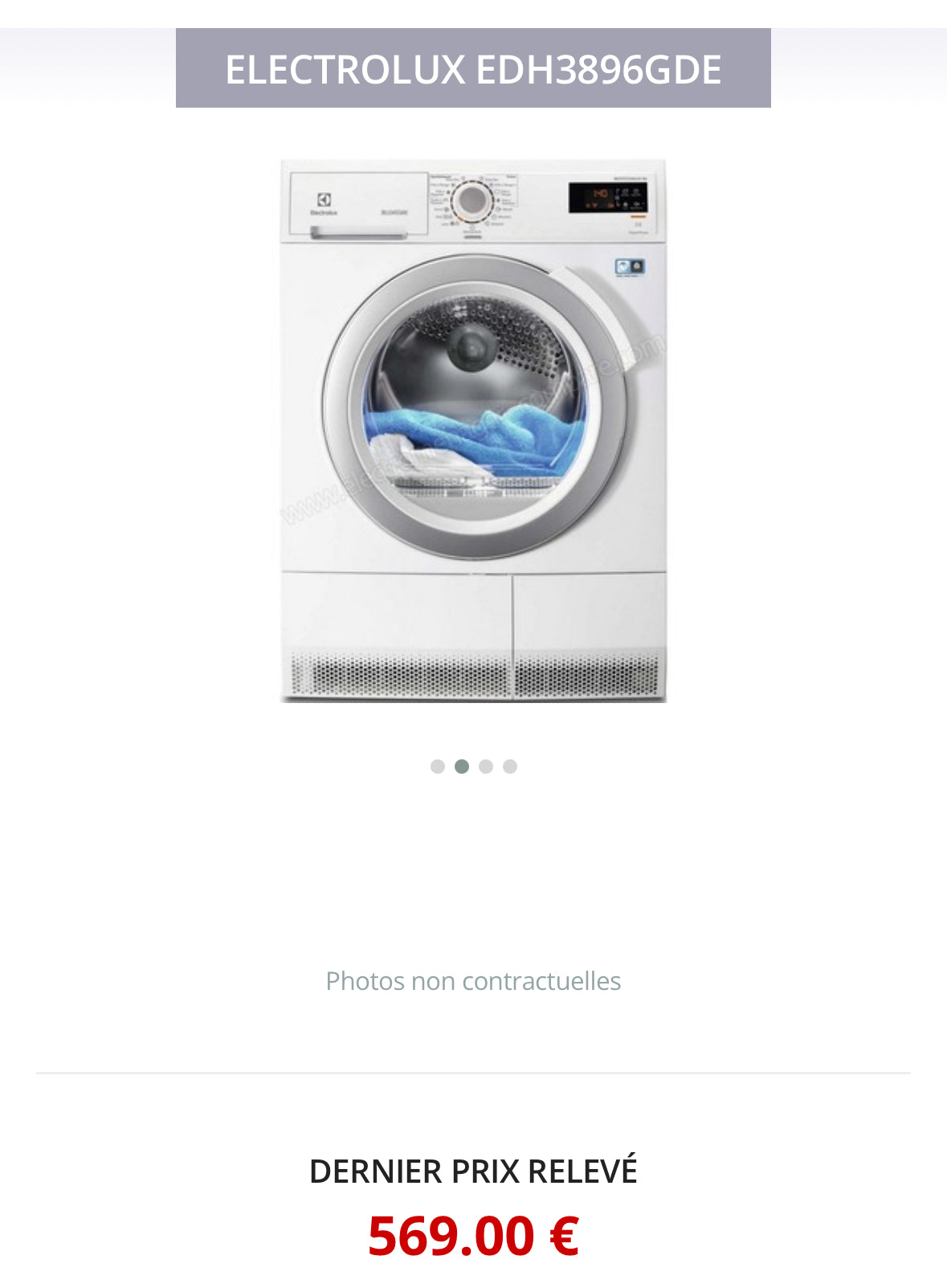 Seche-Linge ELECTROLUX 9 Kg Pompe à Chaleur GARANTIE 1 AN