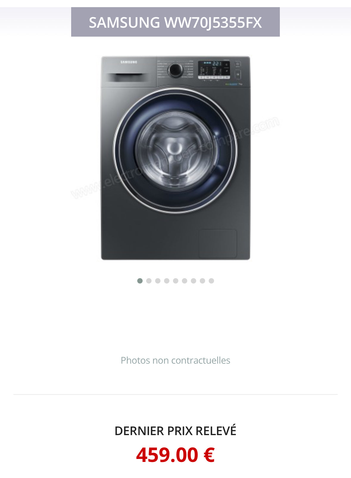 Lave-Linge SAMSUNG 7 Kg GARANTIE 1 AN