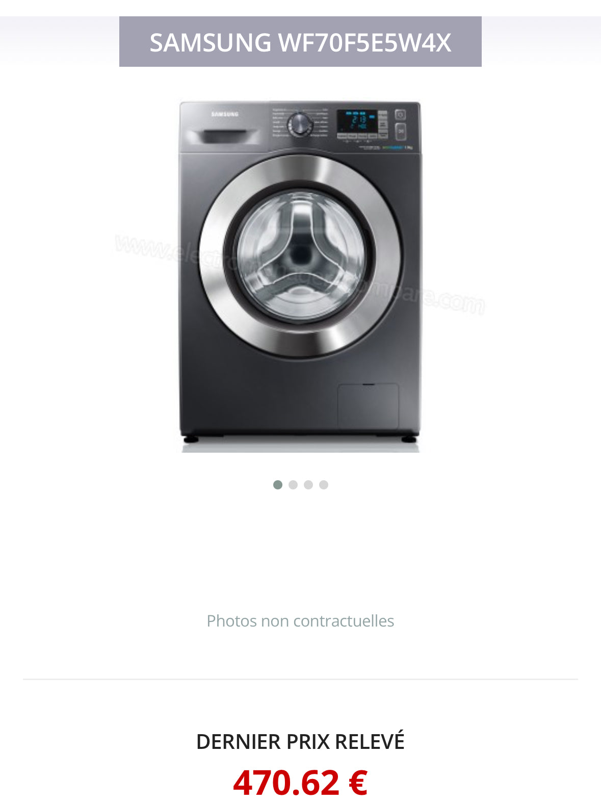 Lave-Linge SAMSUNG 7 Kg GARANTIE 1 AN