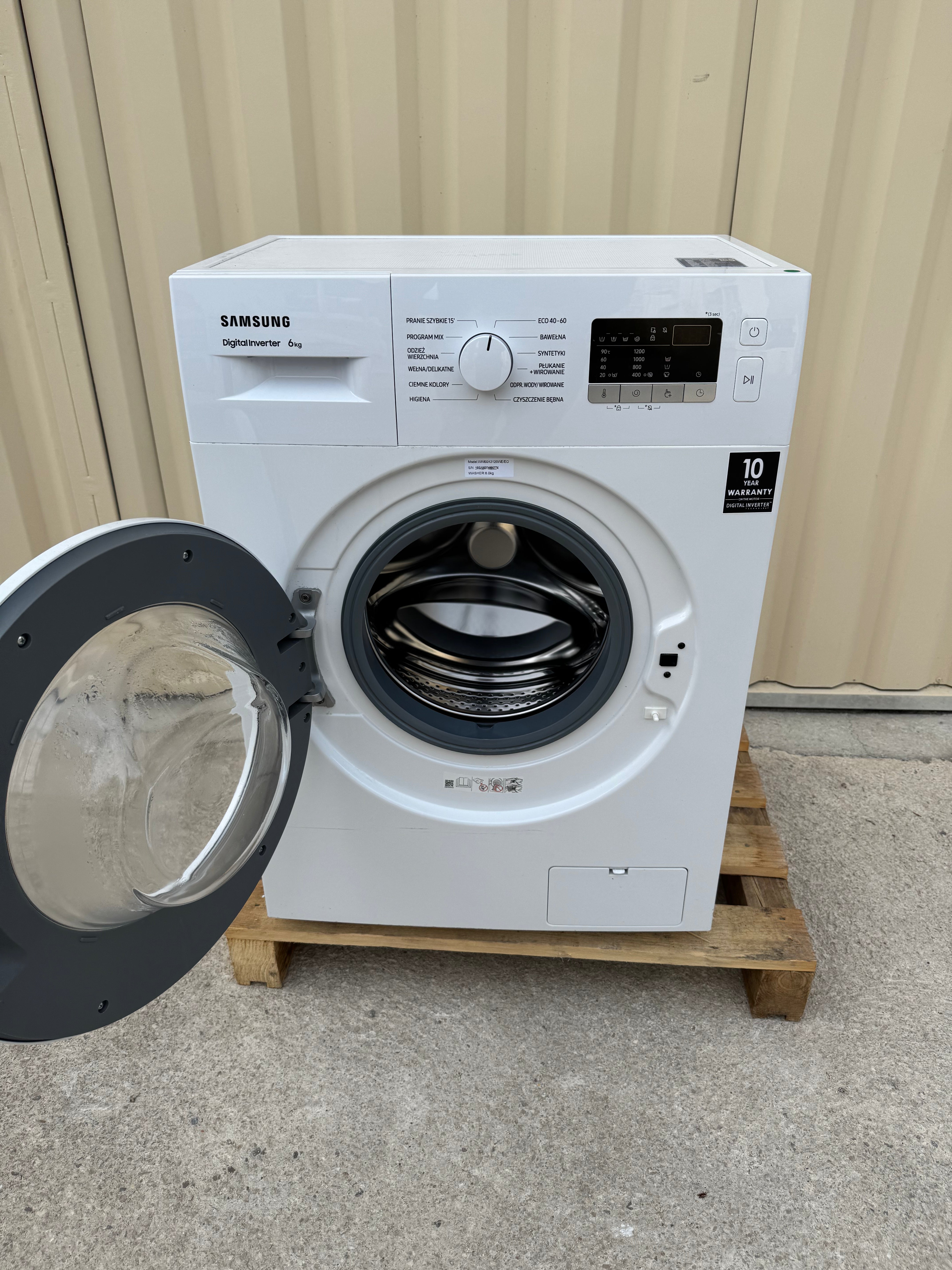 Lave-Linge SAMSUNG 6 Kg Comme NEUF ( Très Peu Servi ) GARANTIE 1 AN