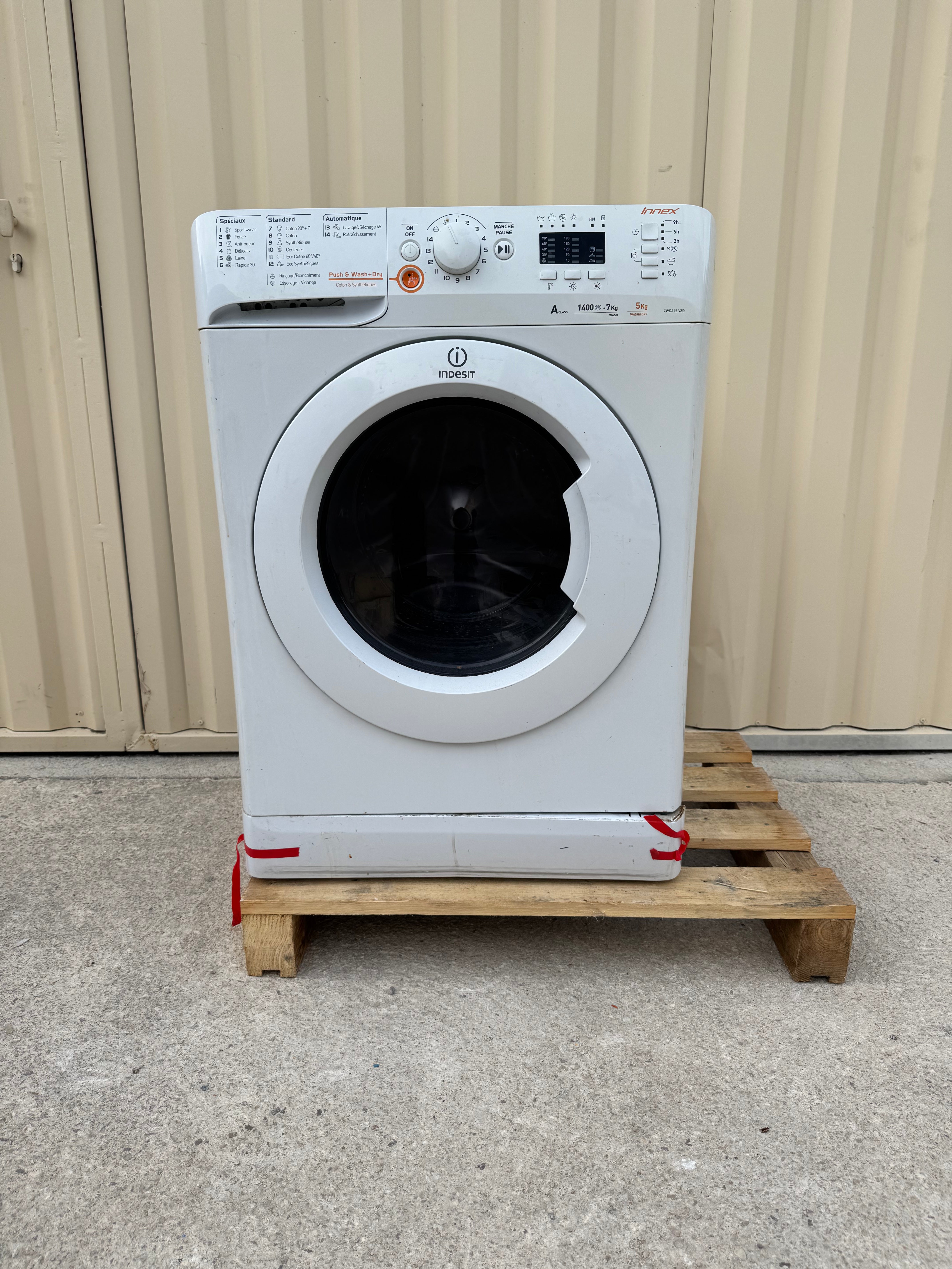 Lave-Linge Séchant INDESIT 7+5 Kg GARANTIE 1 AN
