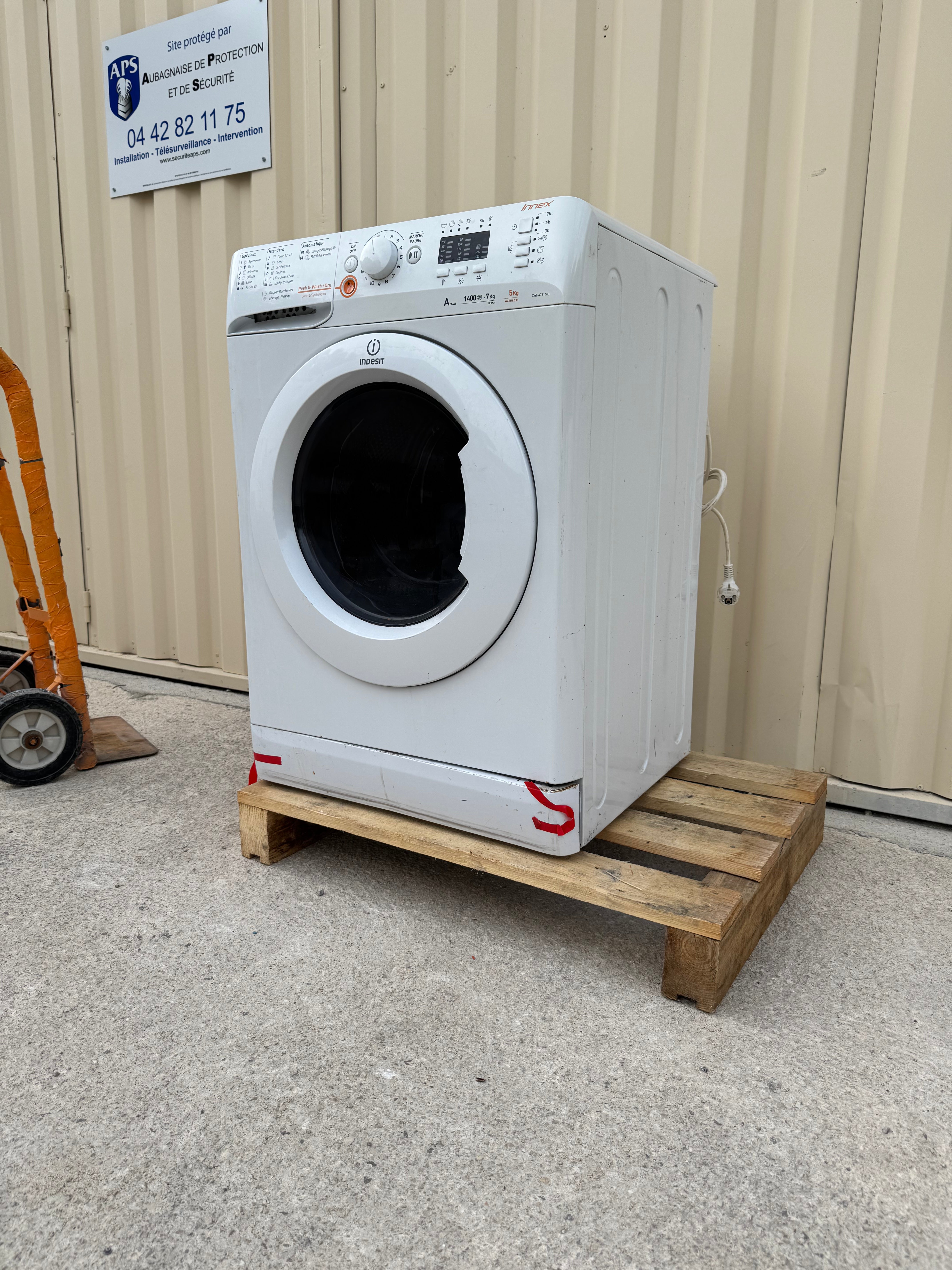 Lave-Linge Séchant INDESIT 7+5 Kg GARANTIE 1 AN