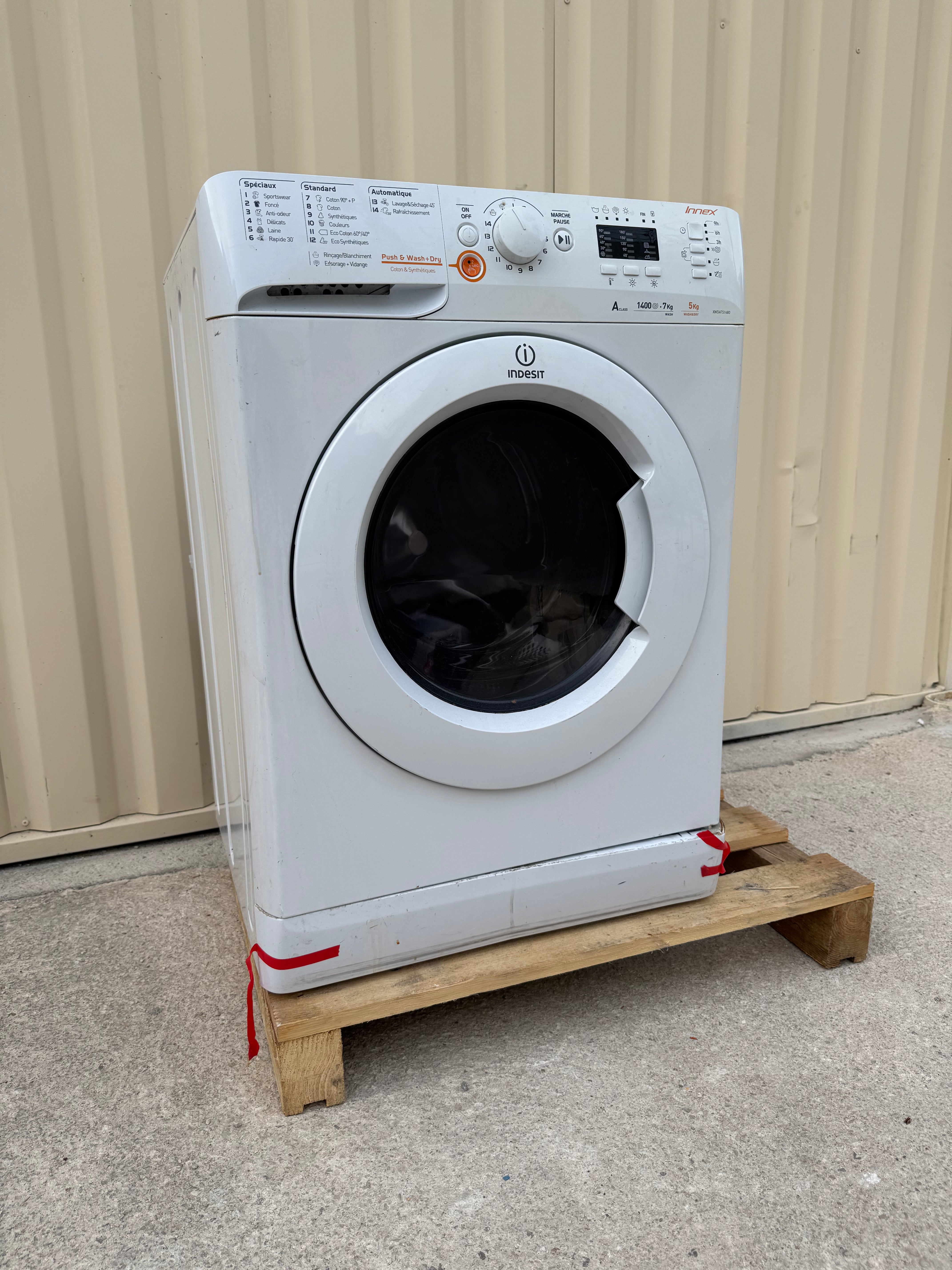 Lave-Linge Séchant INDESIT 7+5 Kg GARANTIE 1 AN