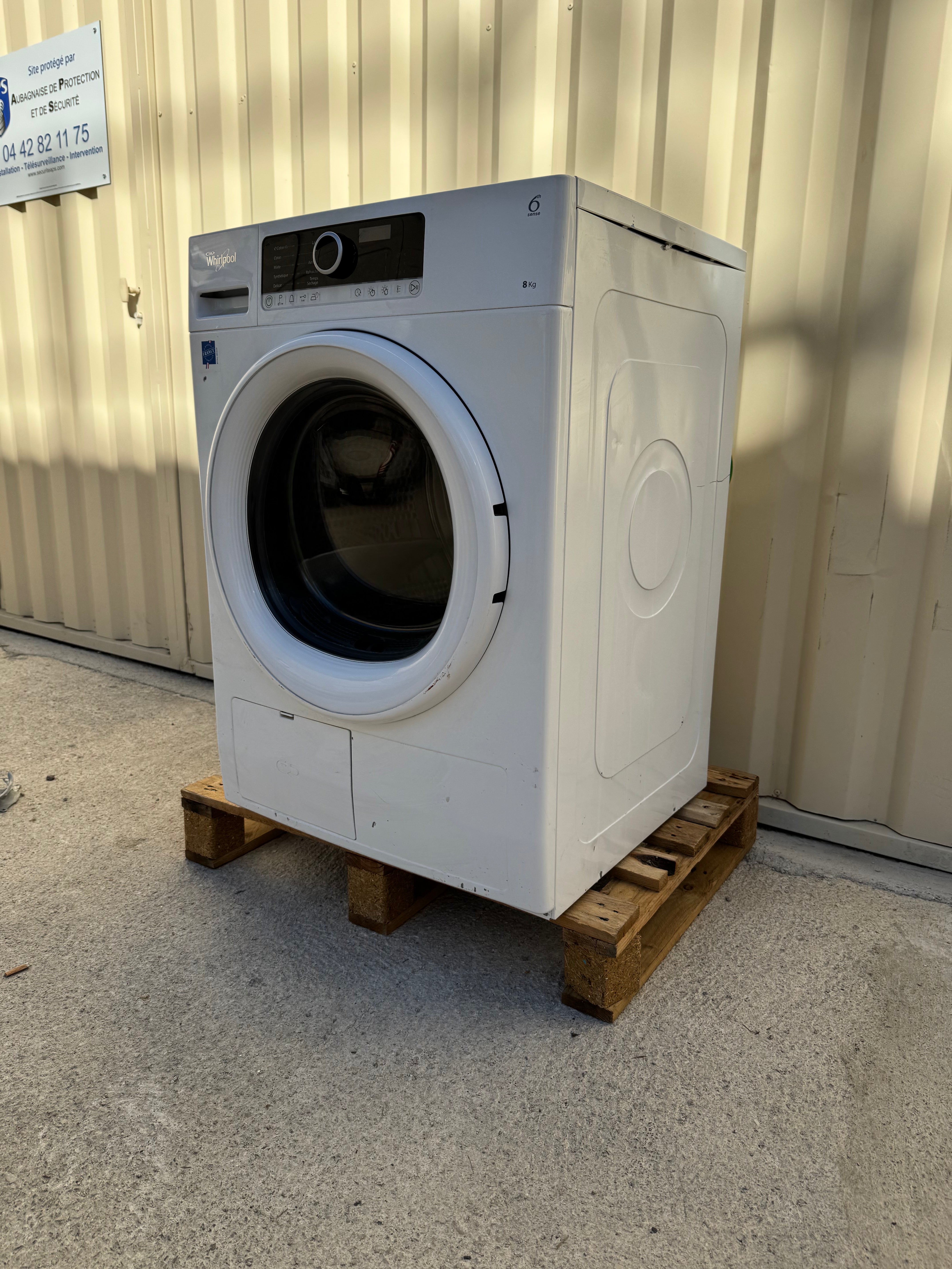 Sèche-Linge WHIRLPOOL 8 Kg Pompe à Chaleur GARANTIE 1 AN