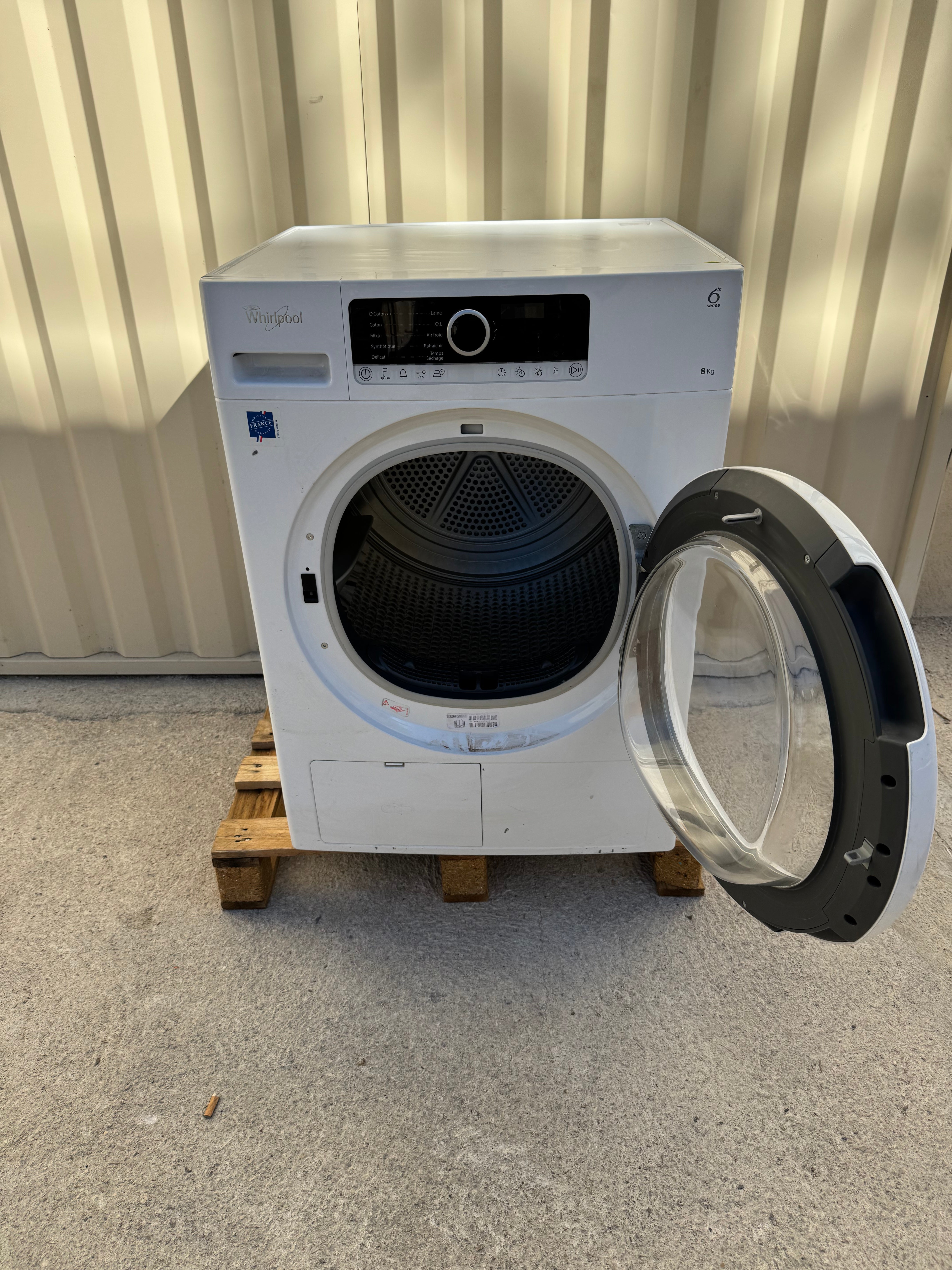 Sèche-Linge WHIRLPOOL 8 Kg Pompe à Chaleur GARANTIE 1 AN