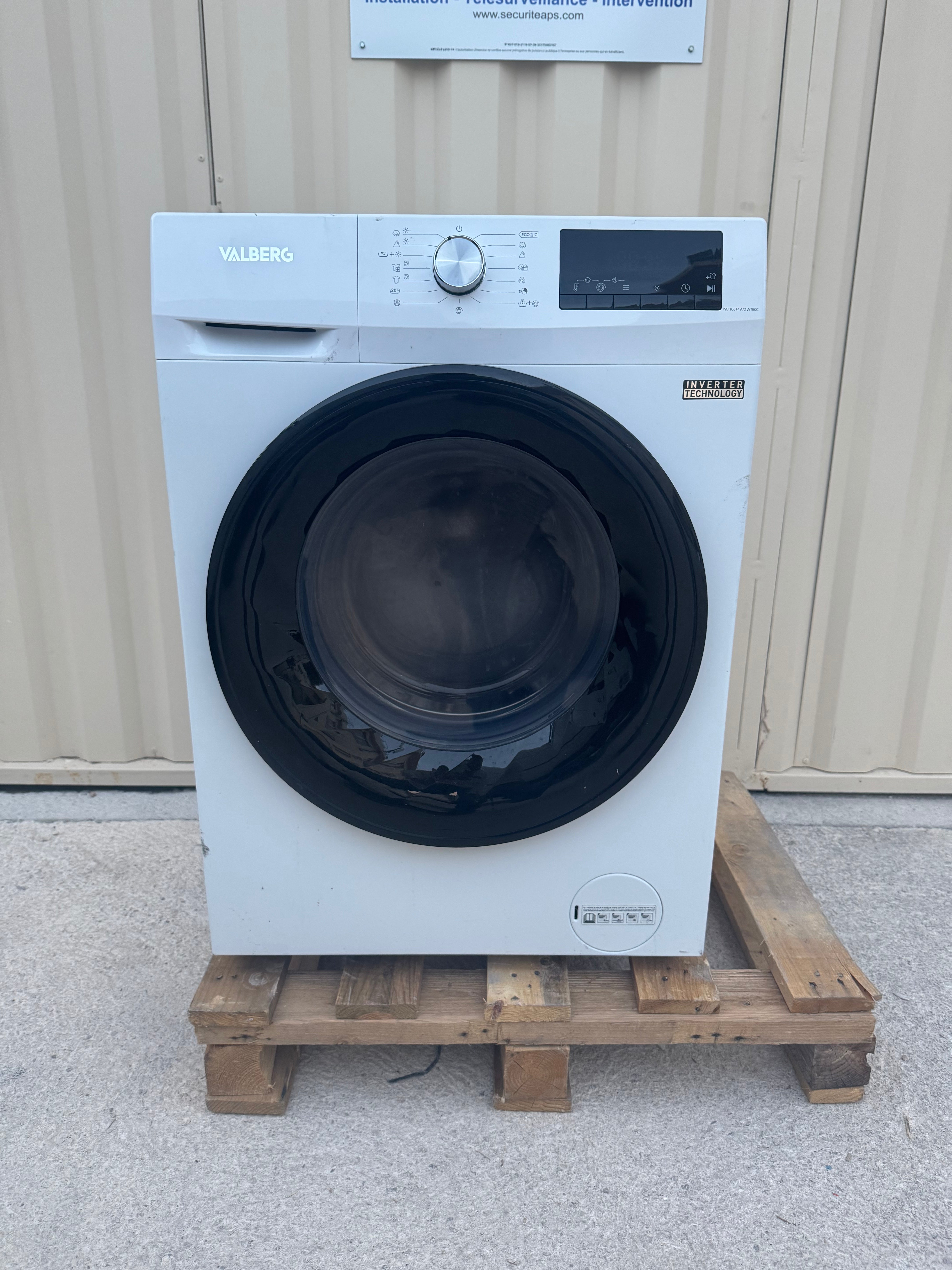 Lave-Linge Séchant VALBERG 10 / 6 Kg GARANTIE 1 AN