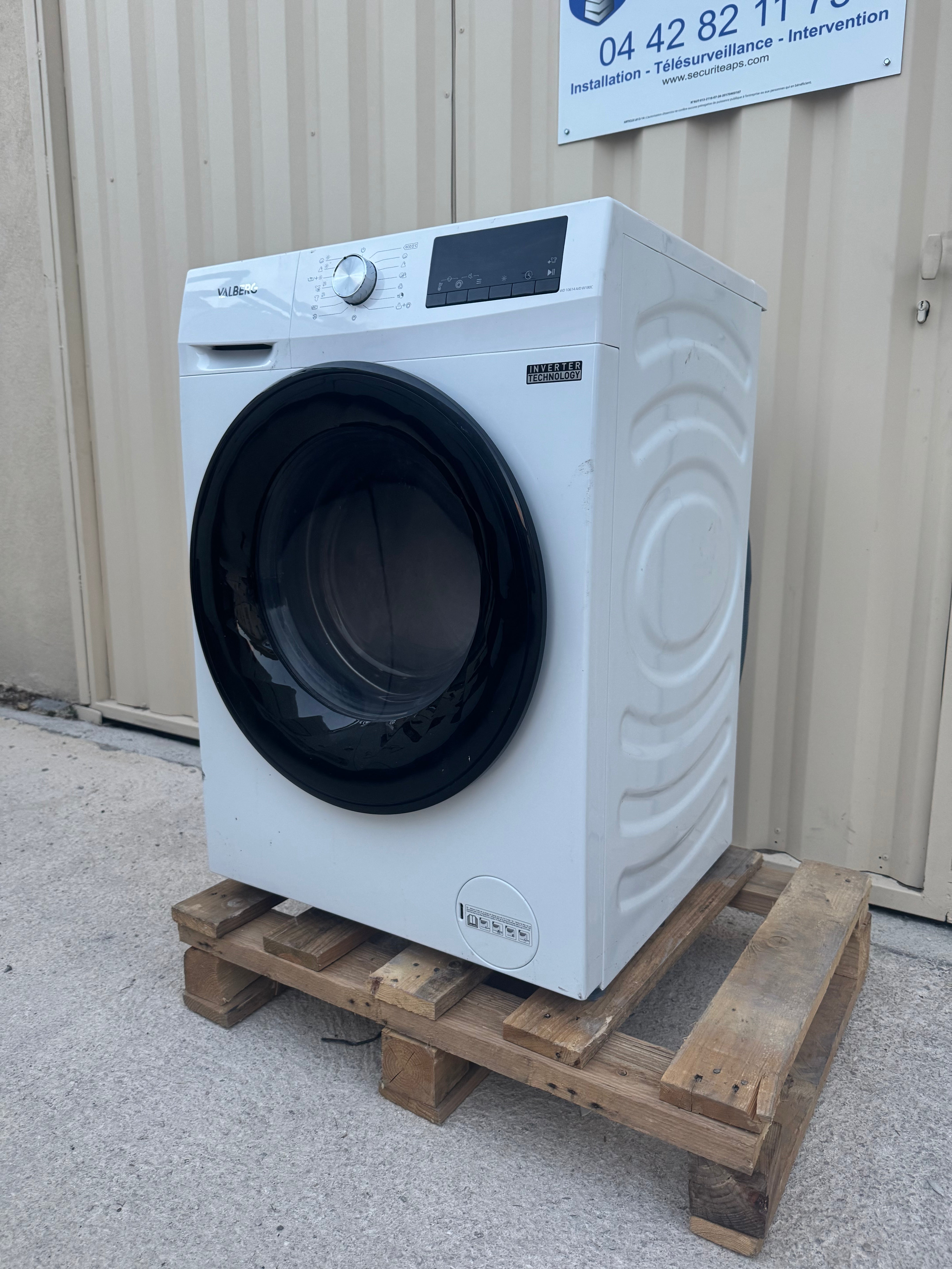 Lave-Linge Séchant VALBERG 10 / 6 Kg GARANTIE 1 AN