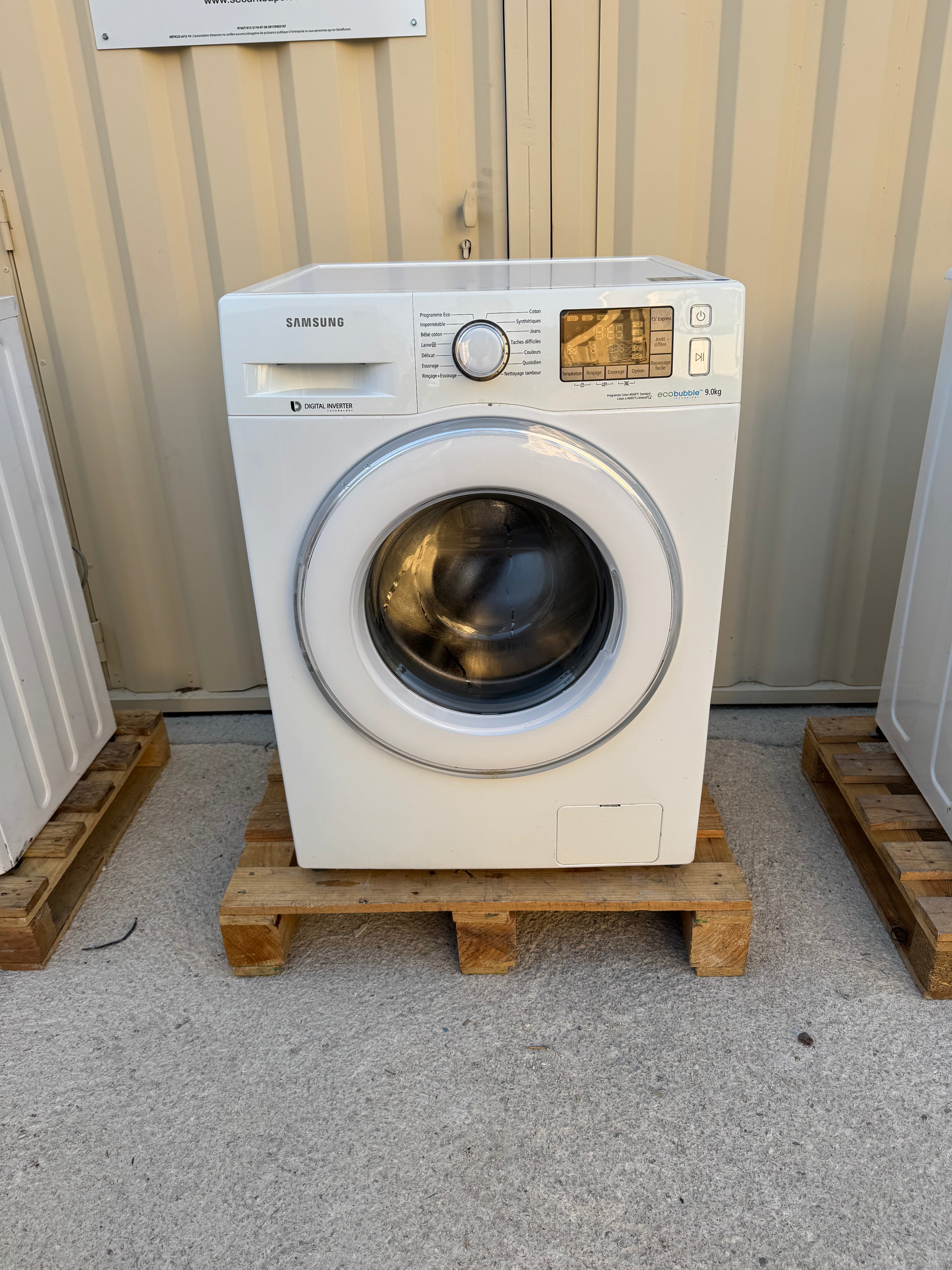 Lave-Linge SAMSUNG 9 Kg GARANTIE 1 AN