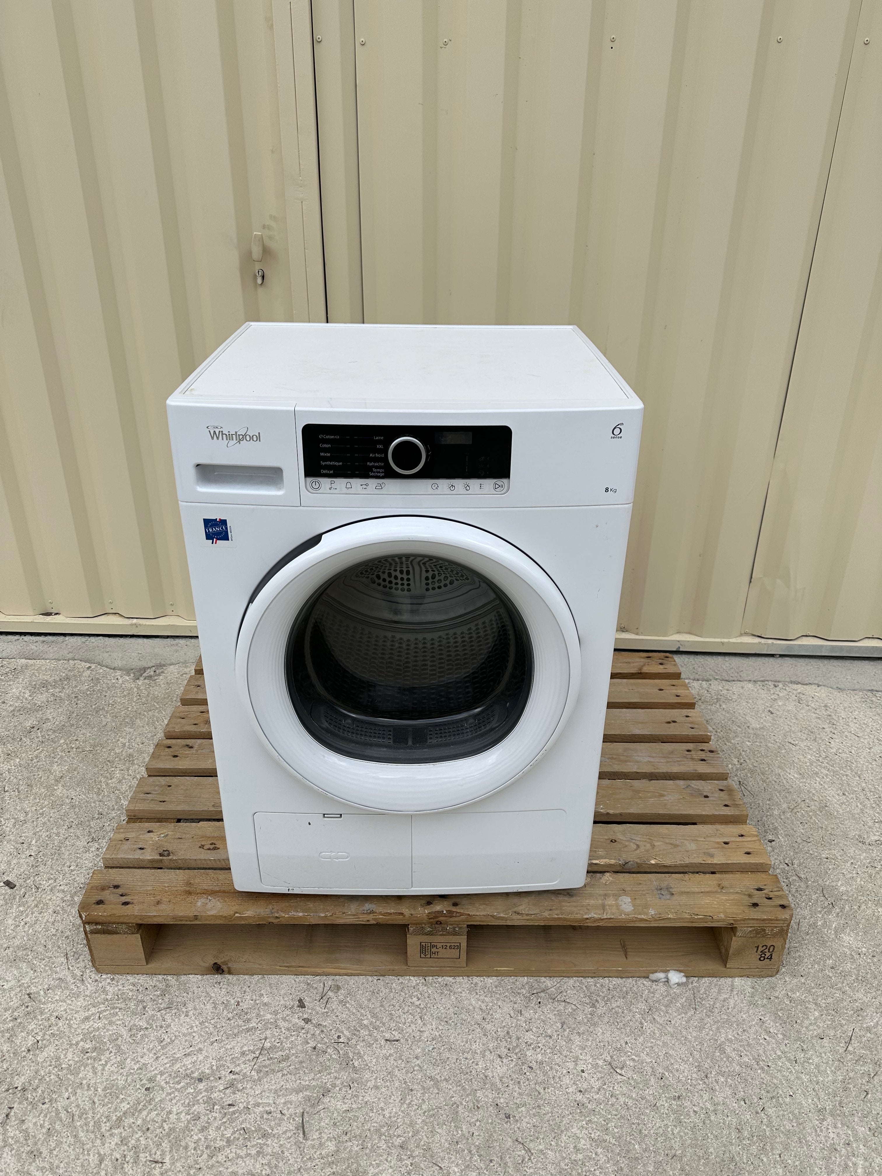 Sèche-Linge WHIRLPOOL Pompe à Chaleur 8 Kg GARANTIE 1 AN
