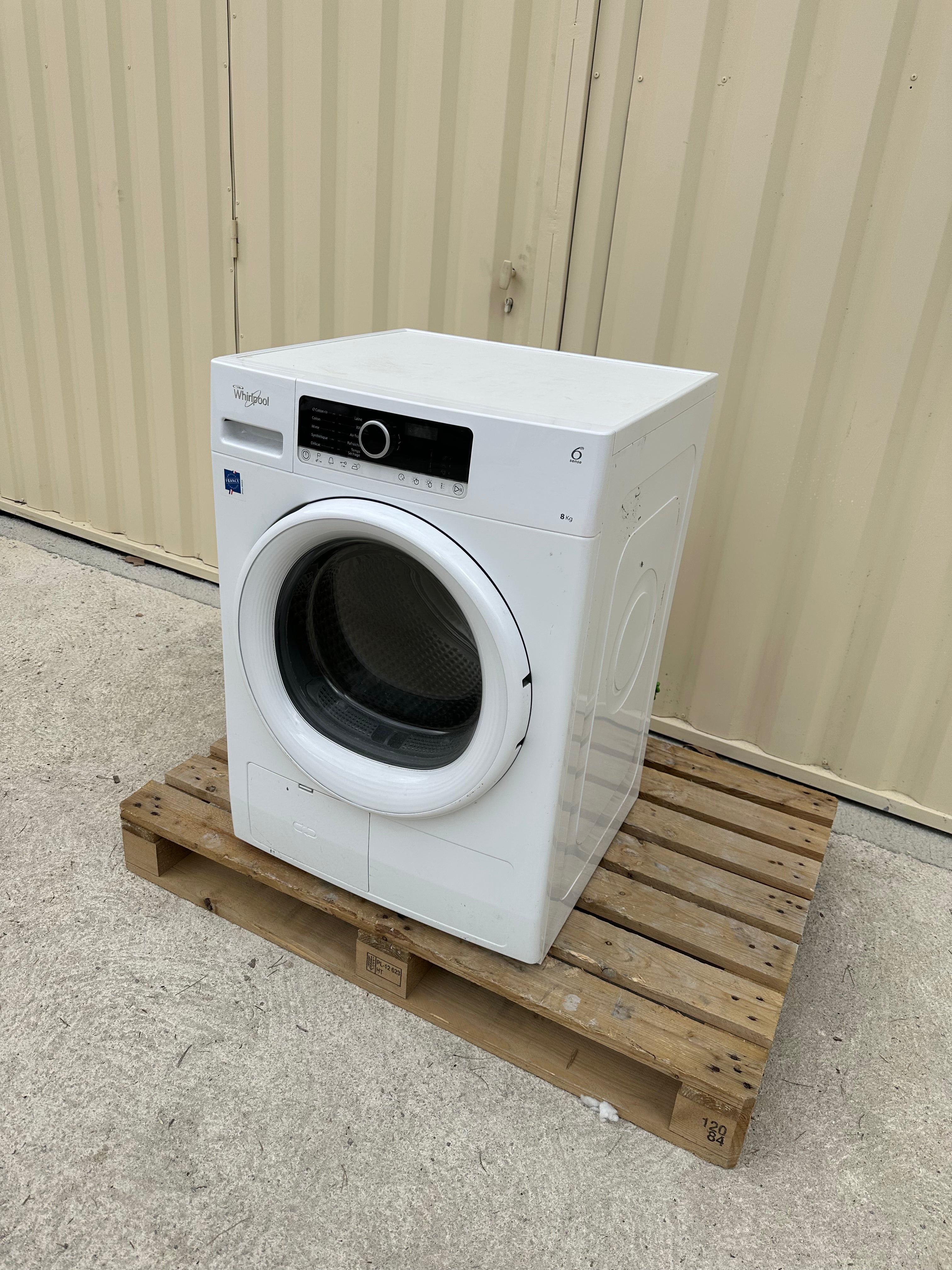 Sèche-Linge WHIRLPOOL Pompe à Chaleur 8 Kg GARANTIE 1 AN