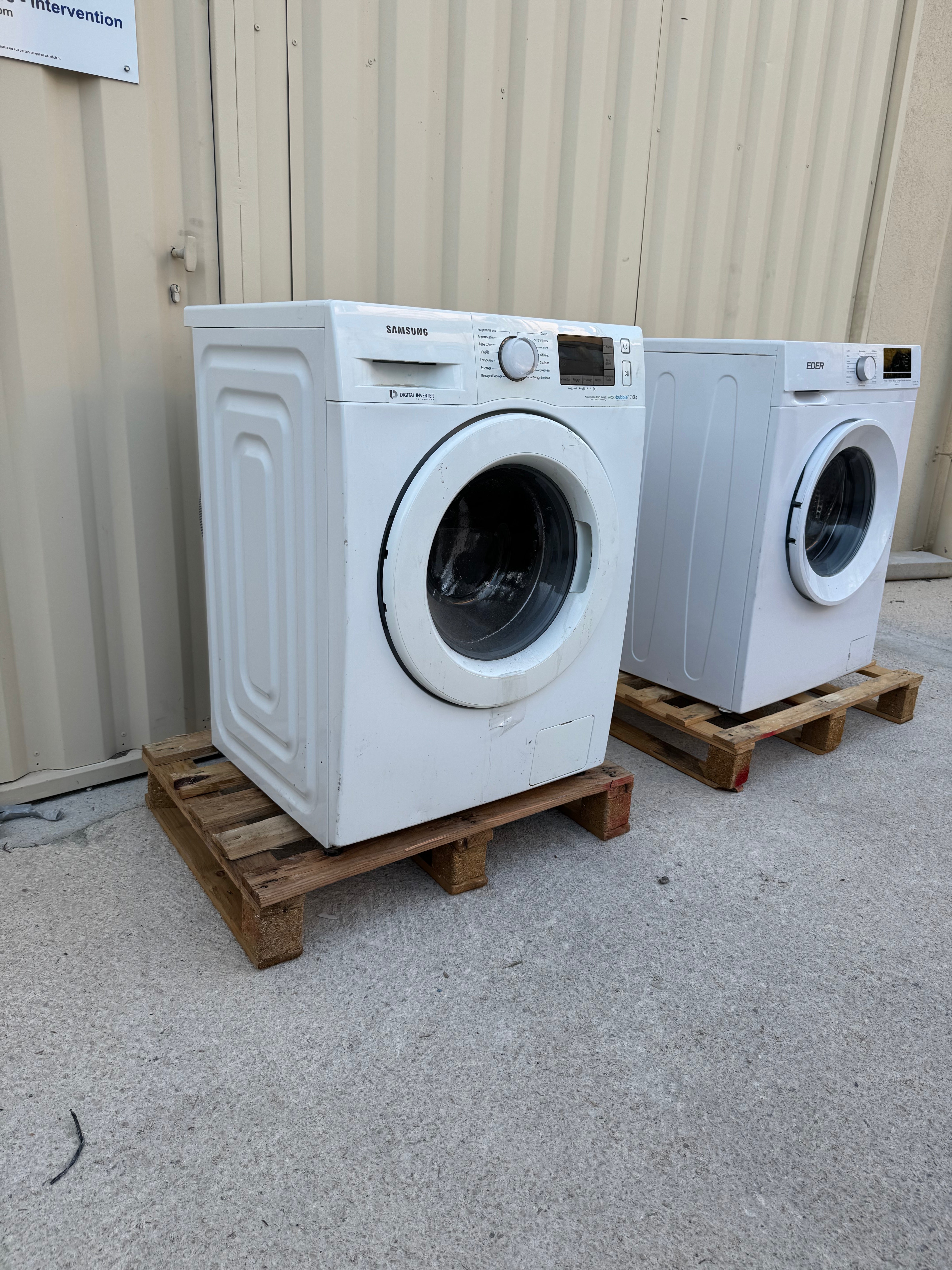 Lave-Linge SAMSUNG 7 Kg GARANTIE 1 AN