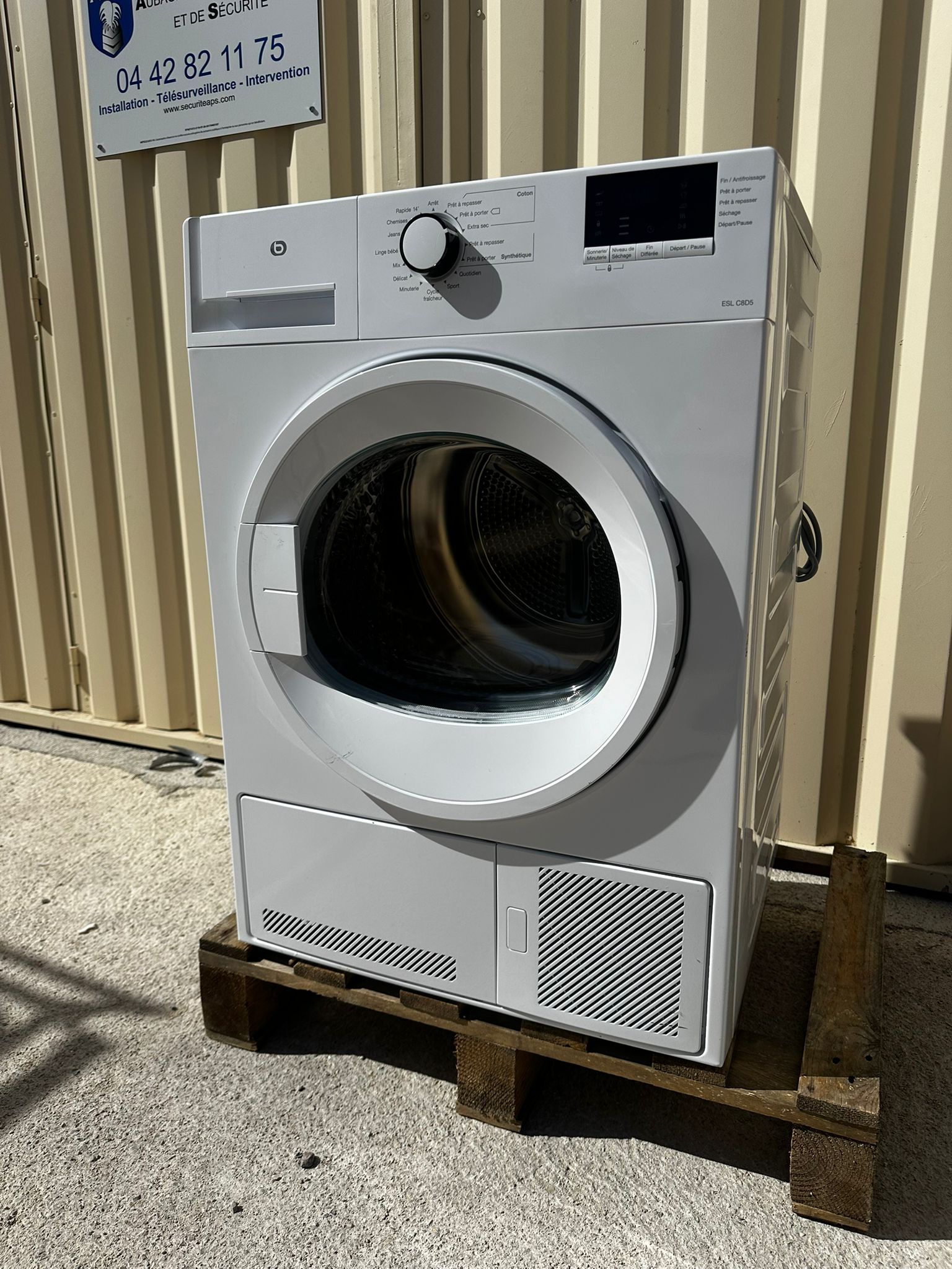 Sèche-Linge ESSENTIEL B 8 Kg GARANTIE 1 AN