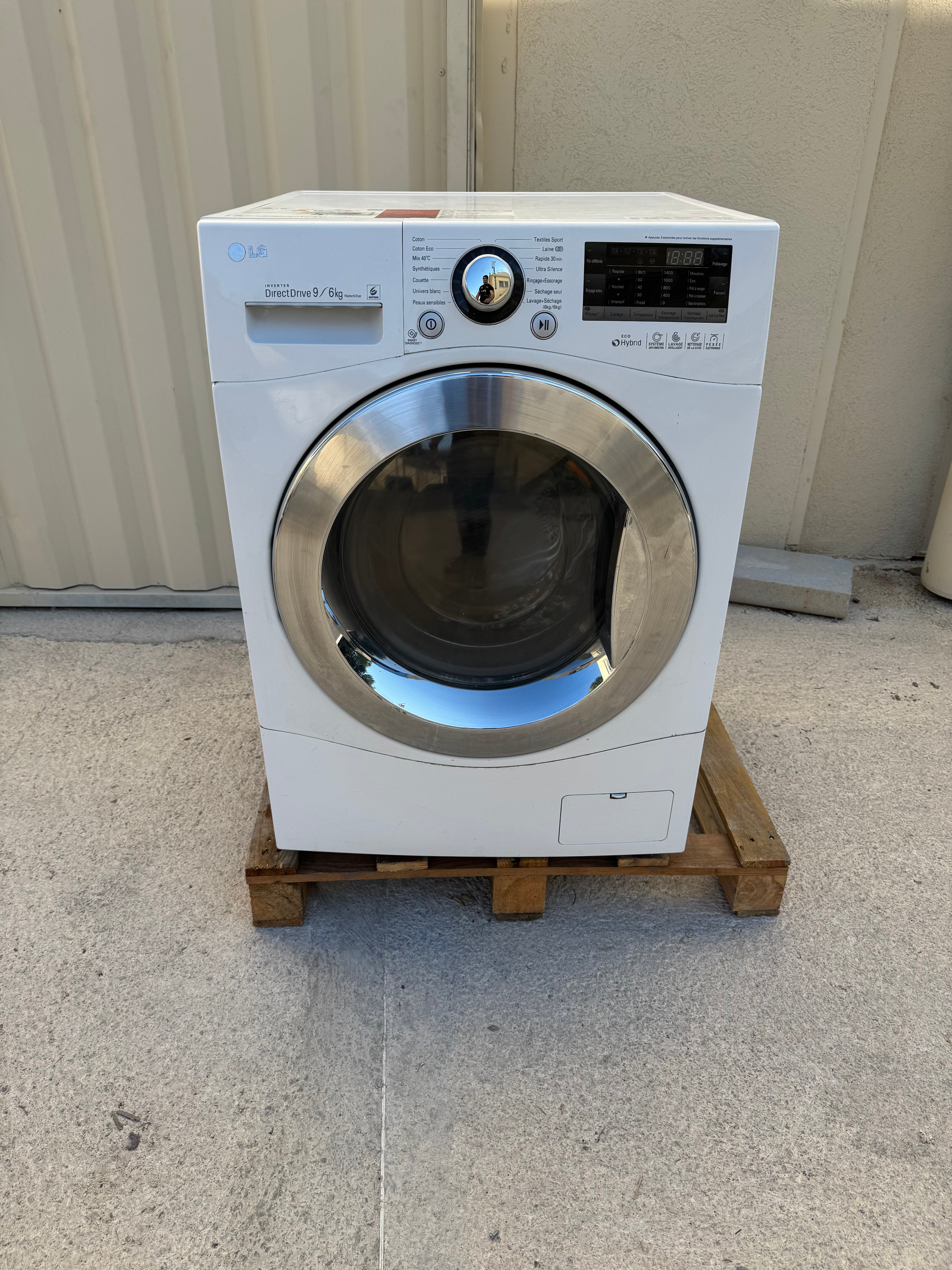 Lave-Linge Séchant LG 9 / 6 Kg GARANTIE 1 AN