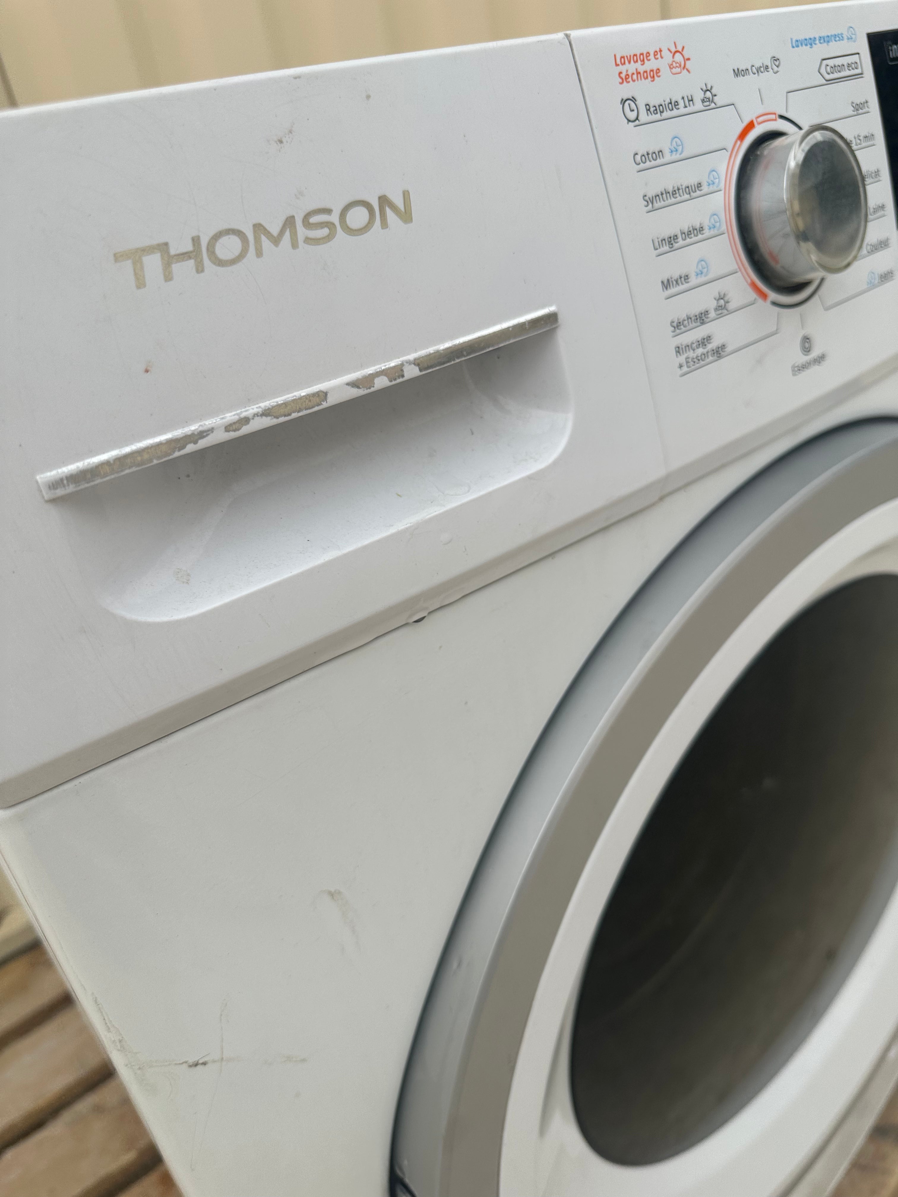 Lave-Linge Séchant THOMSON 10 + 7 Kg GARANTIE 1 AN