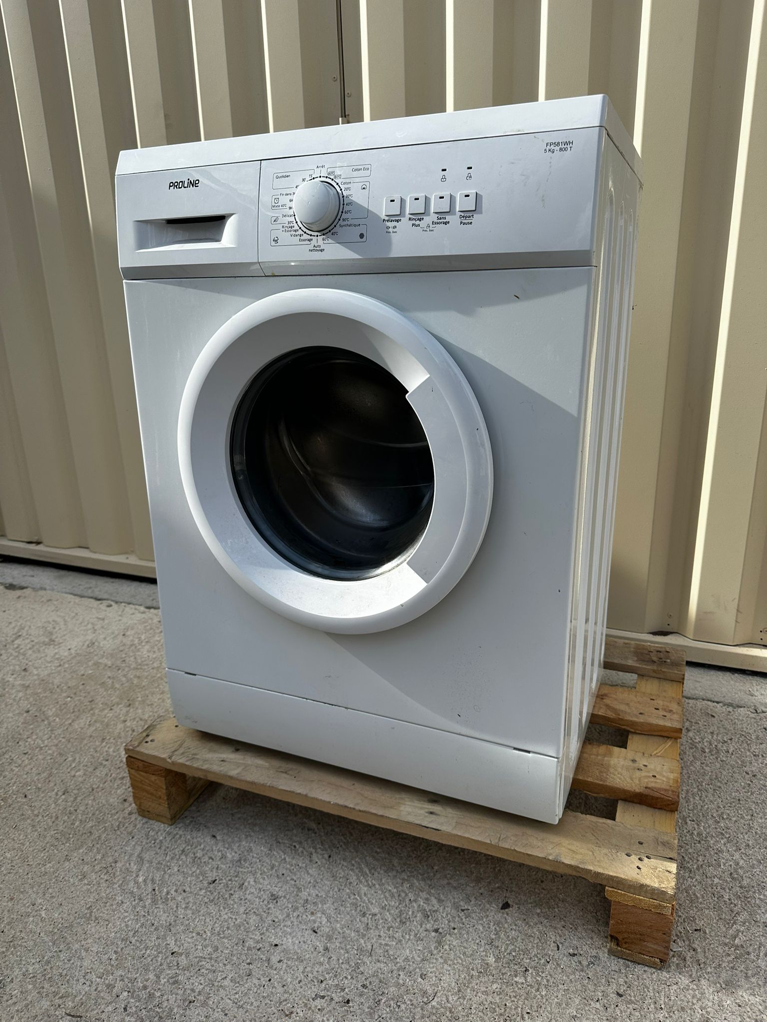 Lave-Linge PROLINE 5 Kg GARANTIE 1 AN