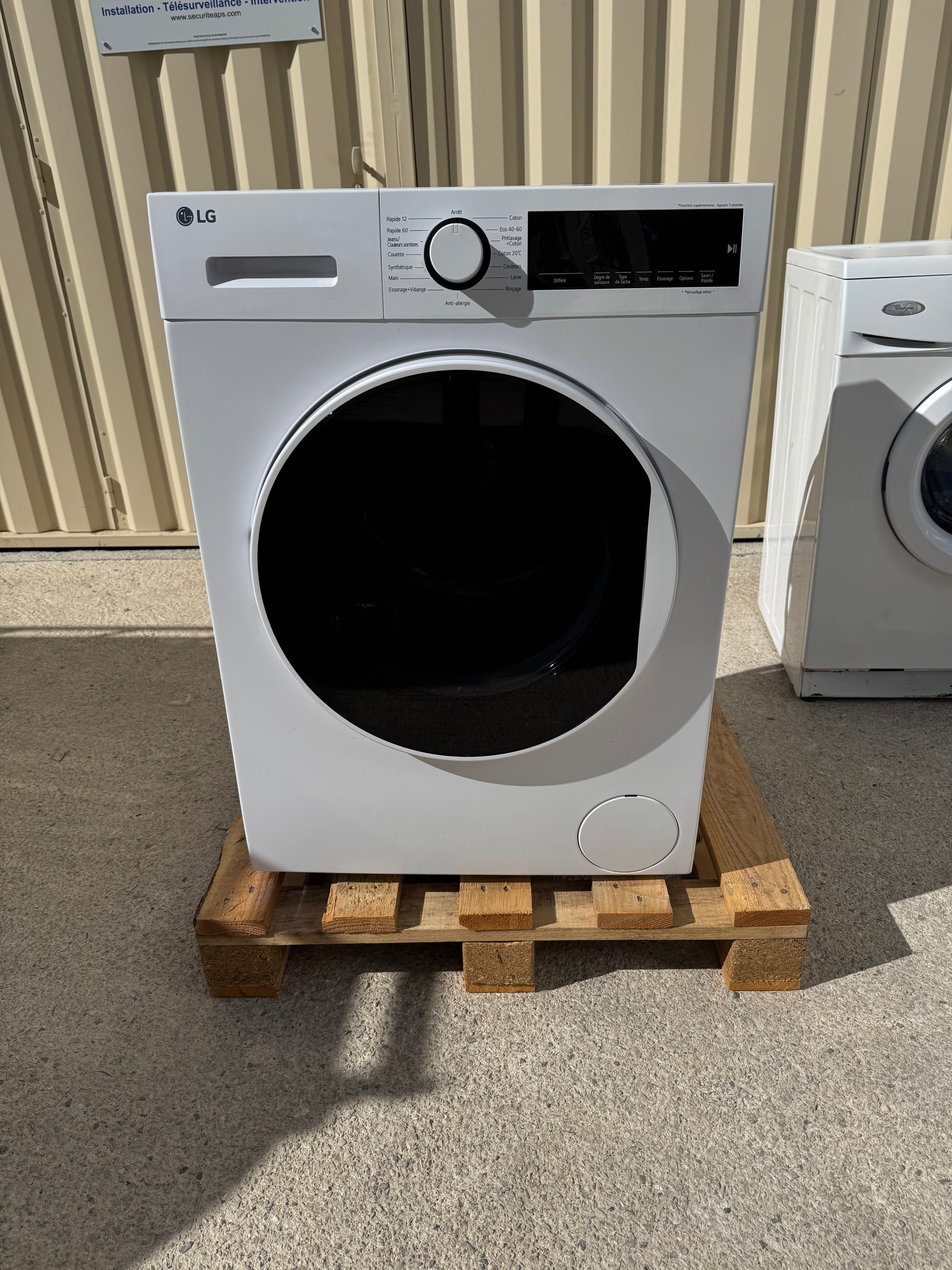 Lave-Linge LG 8 Kg GARANTIE 1 AN
