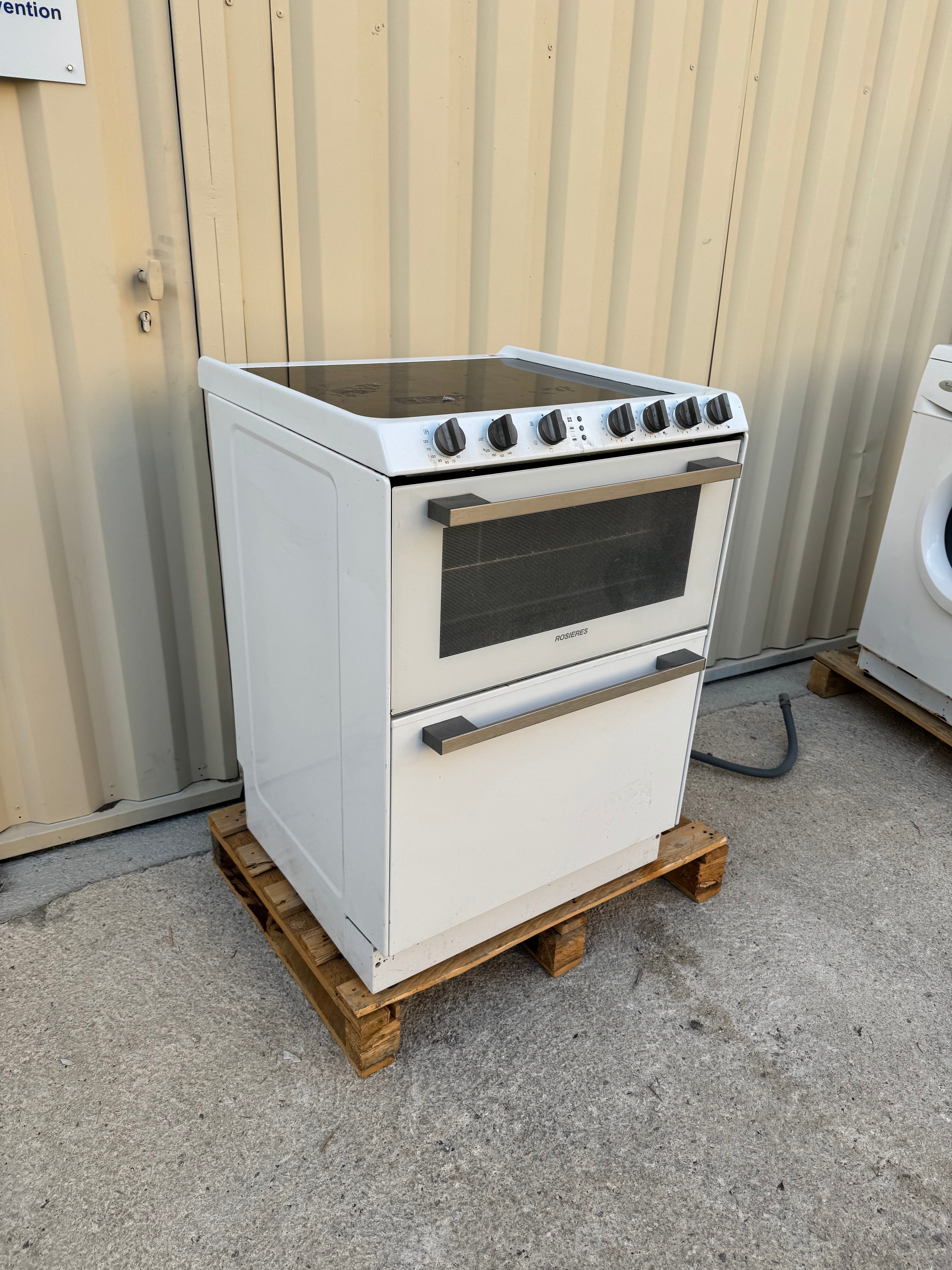 Cuisinière Combiné ROSIÈRES Avec Four et Mini Lave-Vaisselle GARANTIE 1 AN