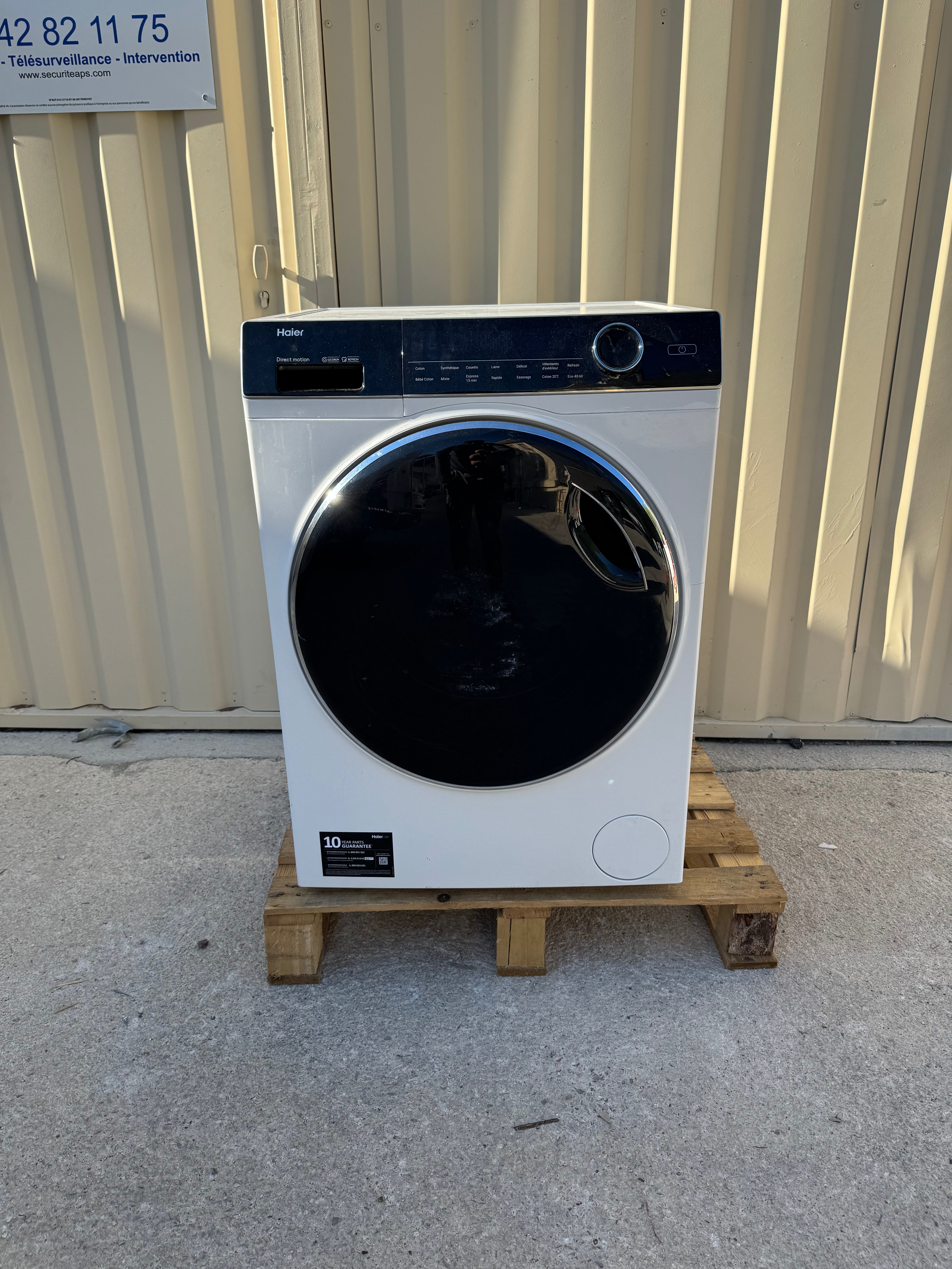 Lave-linge HAIER 10 Kg GARANTIE 1 AN