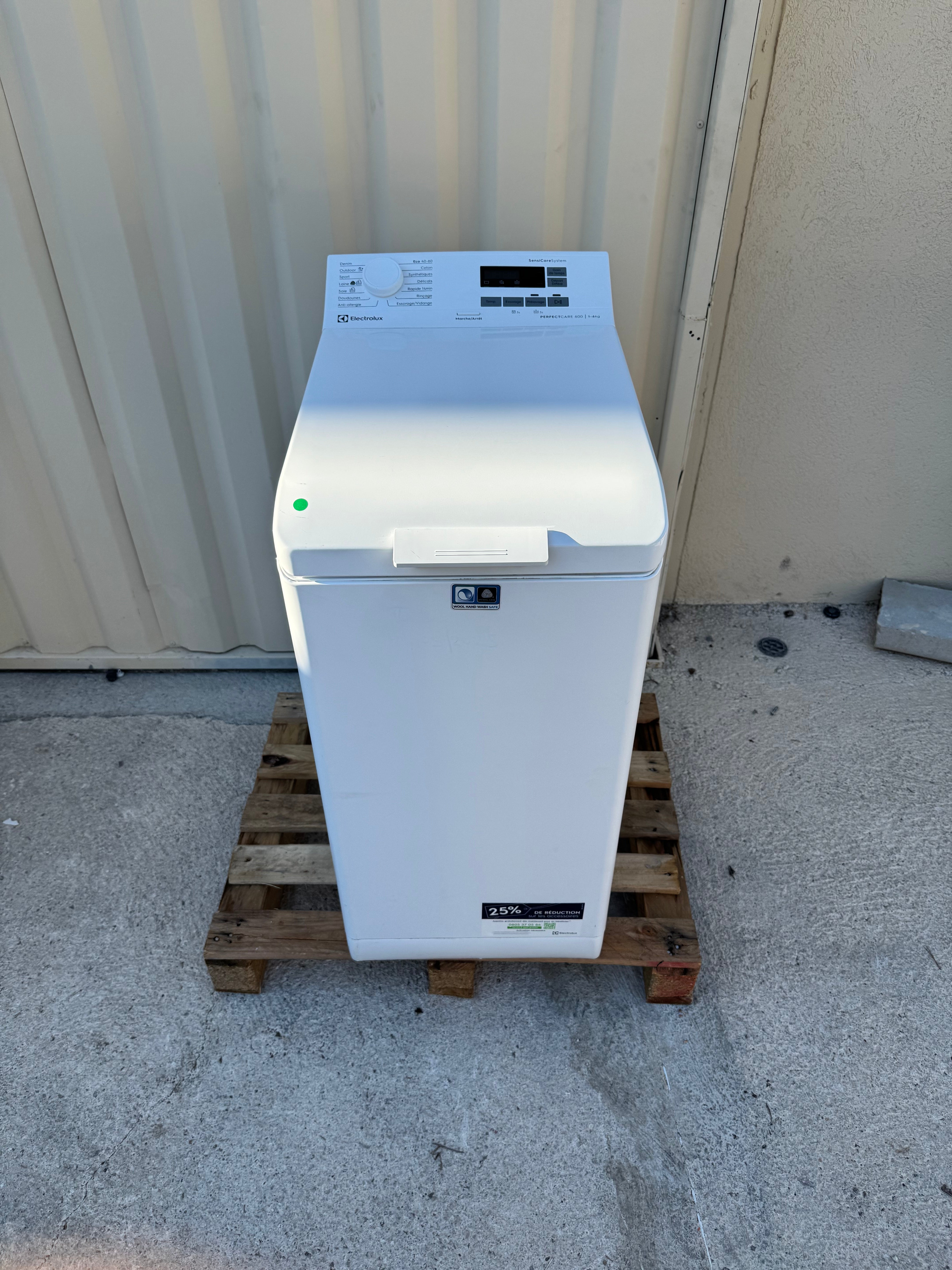 Lave-linge Top ELECTROLUX 6 Kg GARANTIE 1 AN