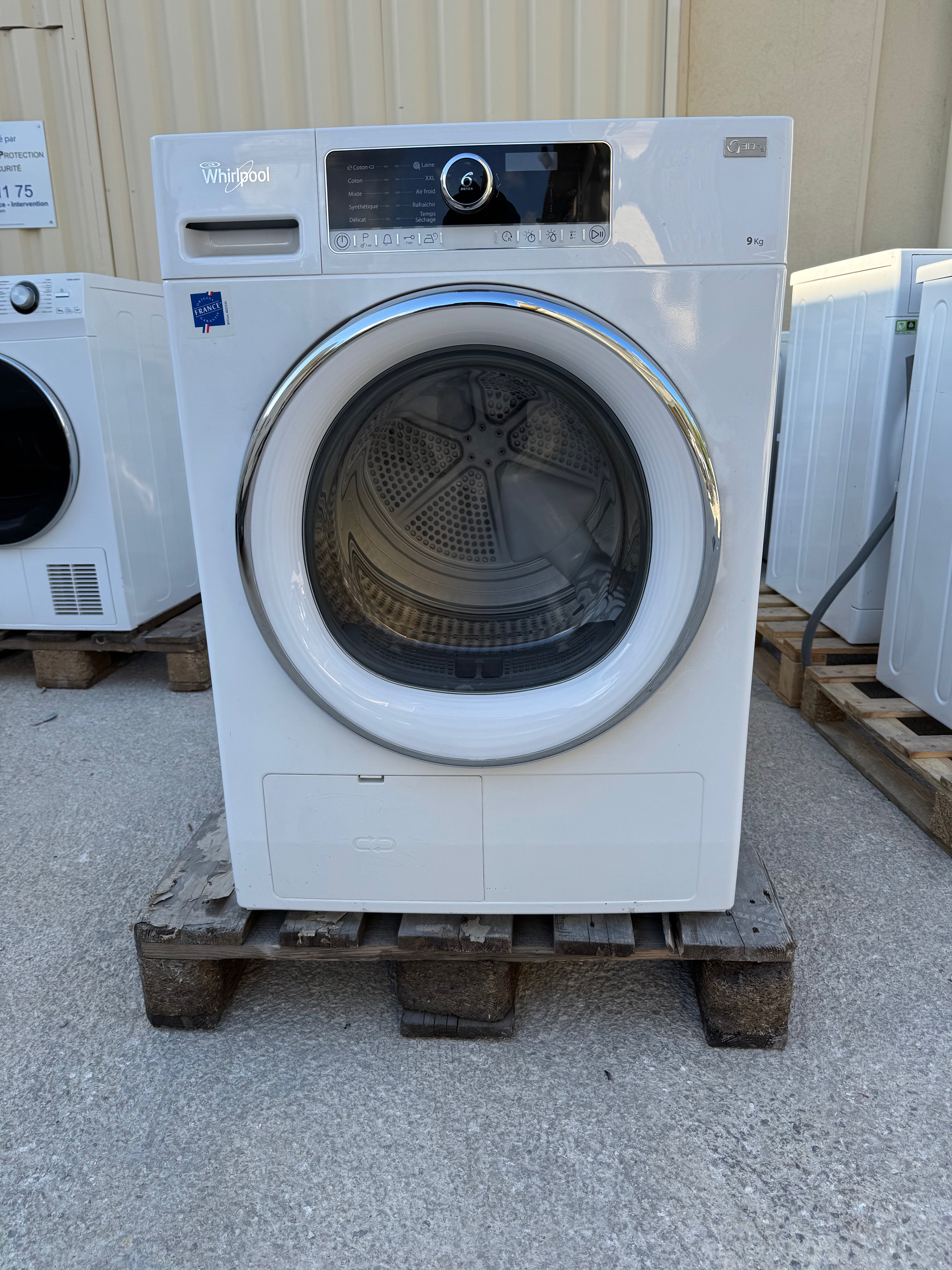 Sèche-Linge WHIRLPOOL 9 Kg Pompe à Chaleur GARANTIE 1 AN