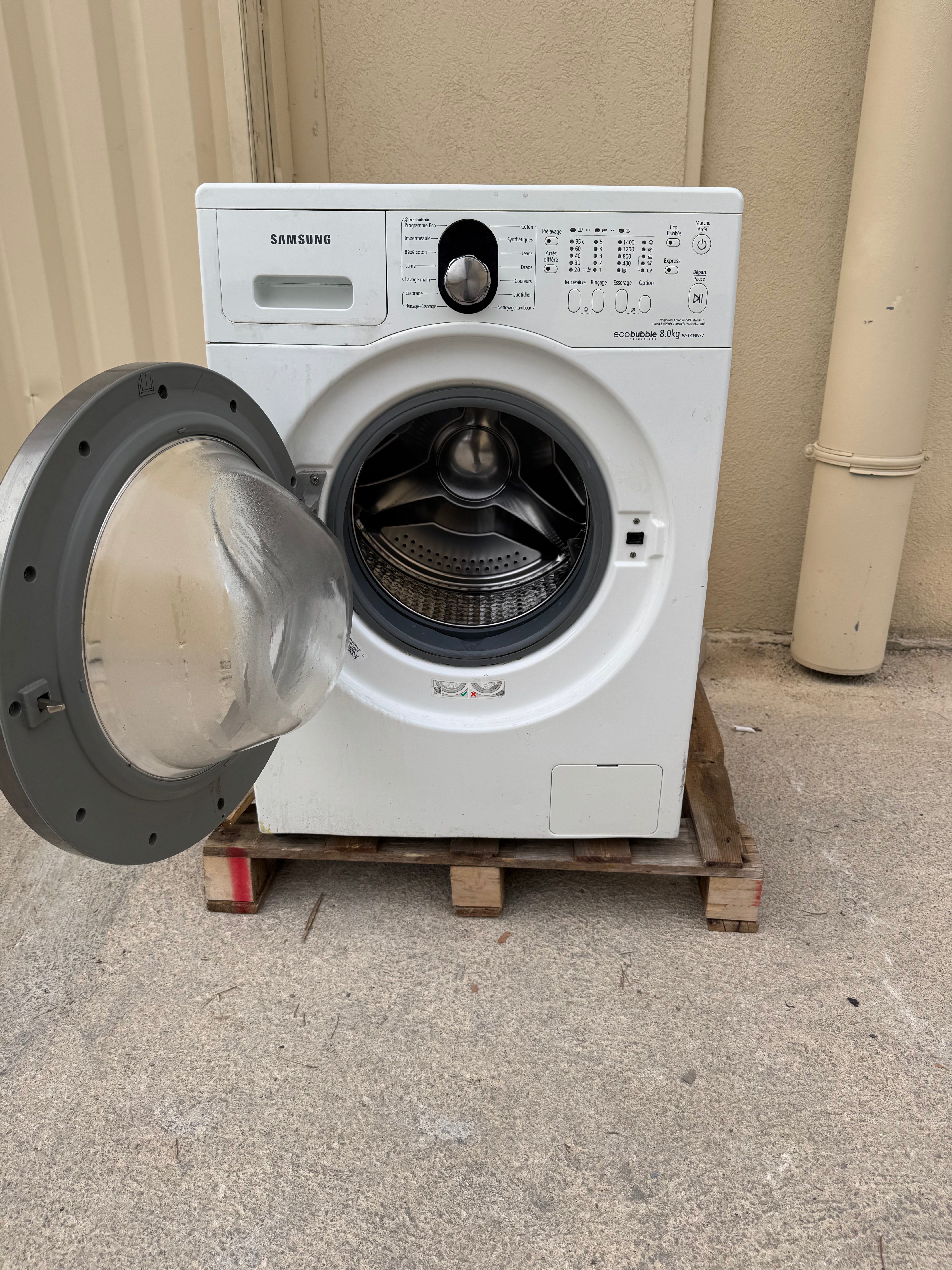 Lave-Linge SAMSUNG 8 Kg GARANTIE 1 AN