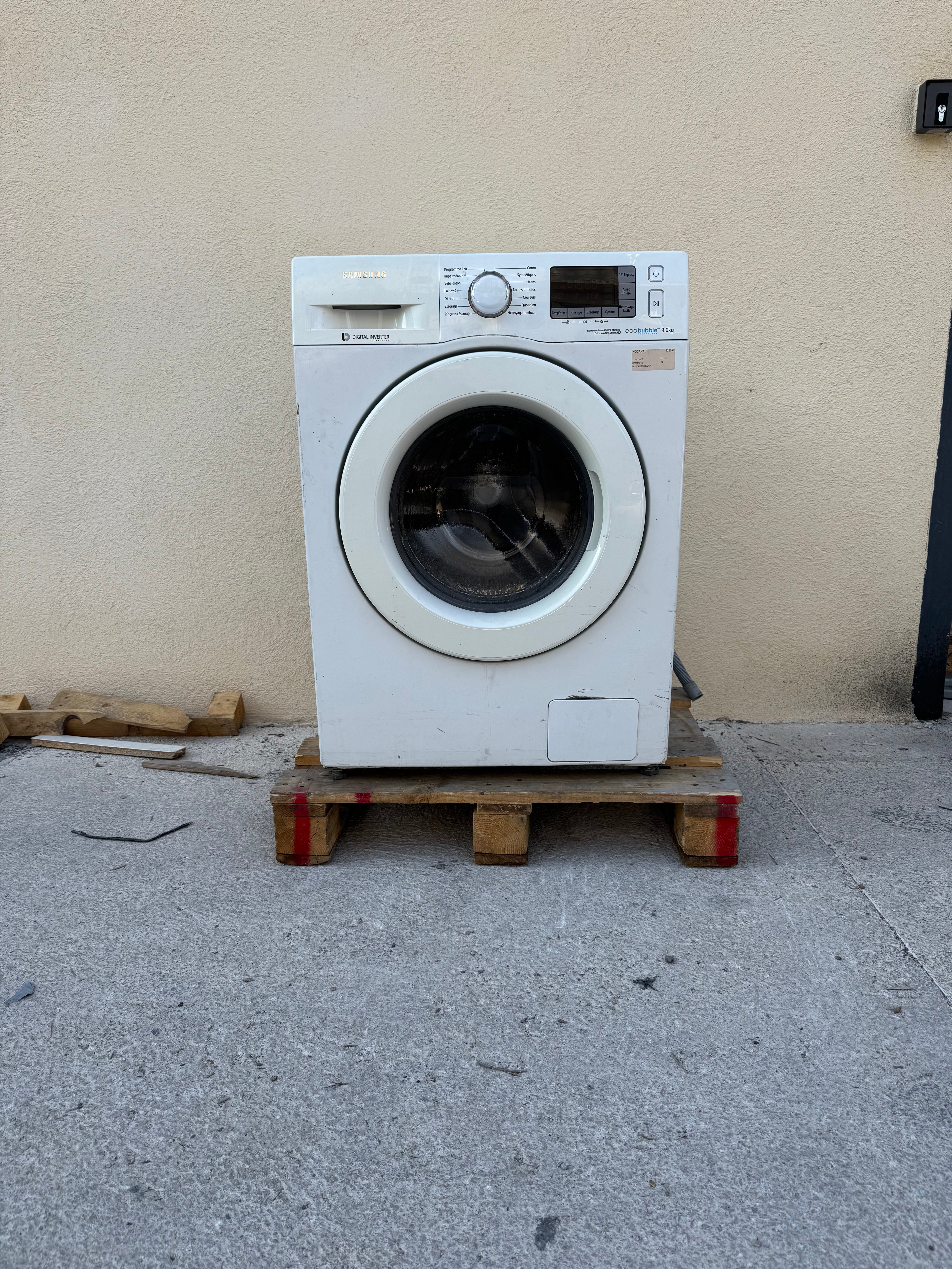 Lave-Linge SAMSUNG 9 Kg GARANTIE 1 AN