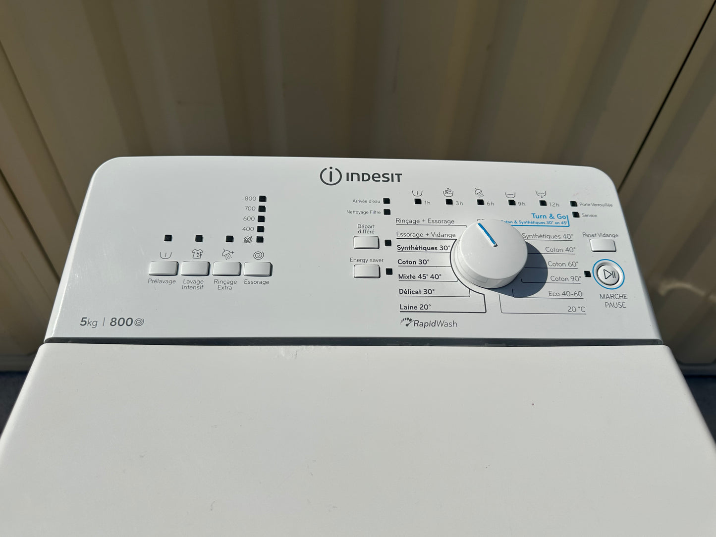Lave-Linge Top INDESIT 5 Kg GARANTIE 1 AN