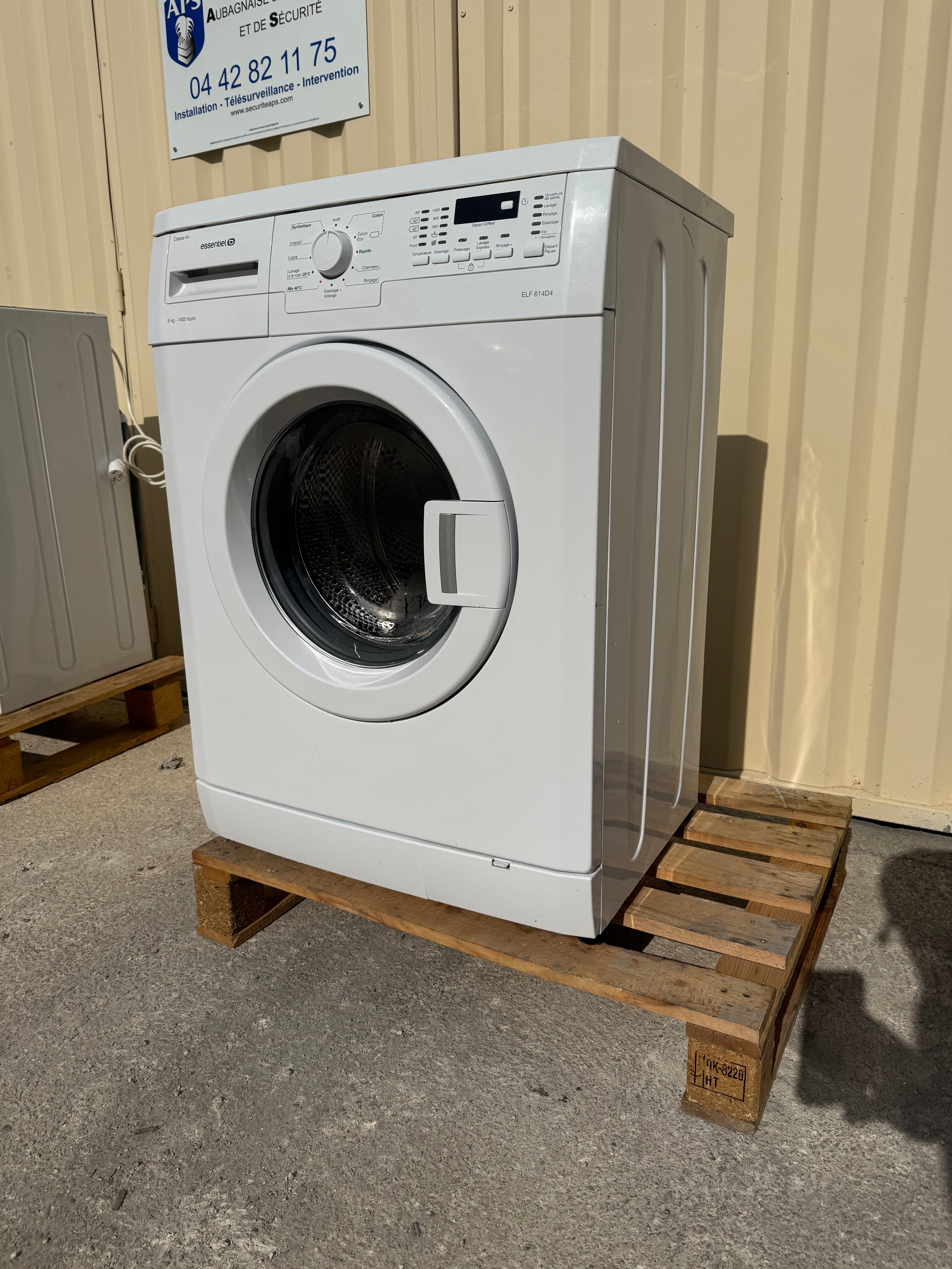 Lave-Linge ESSENTIEL B 6 Kg GARANTIE 1 AN