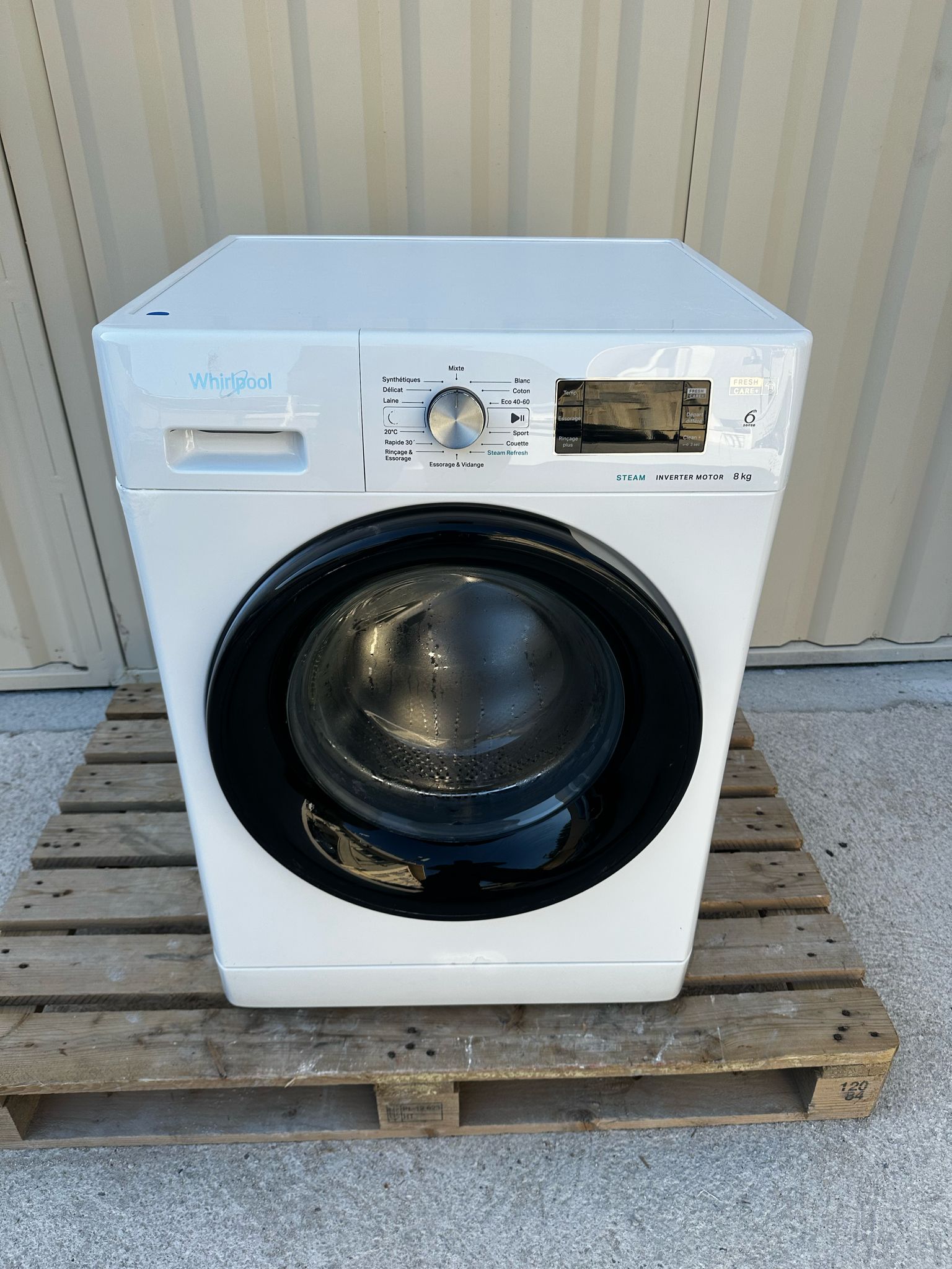 Lave-Linge WHIRLPOOL 8 Kg GARANTIE 1 AN