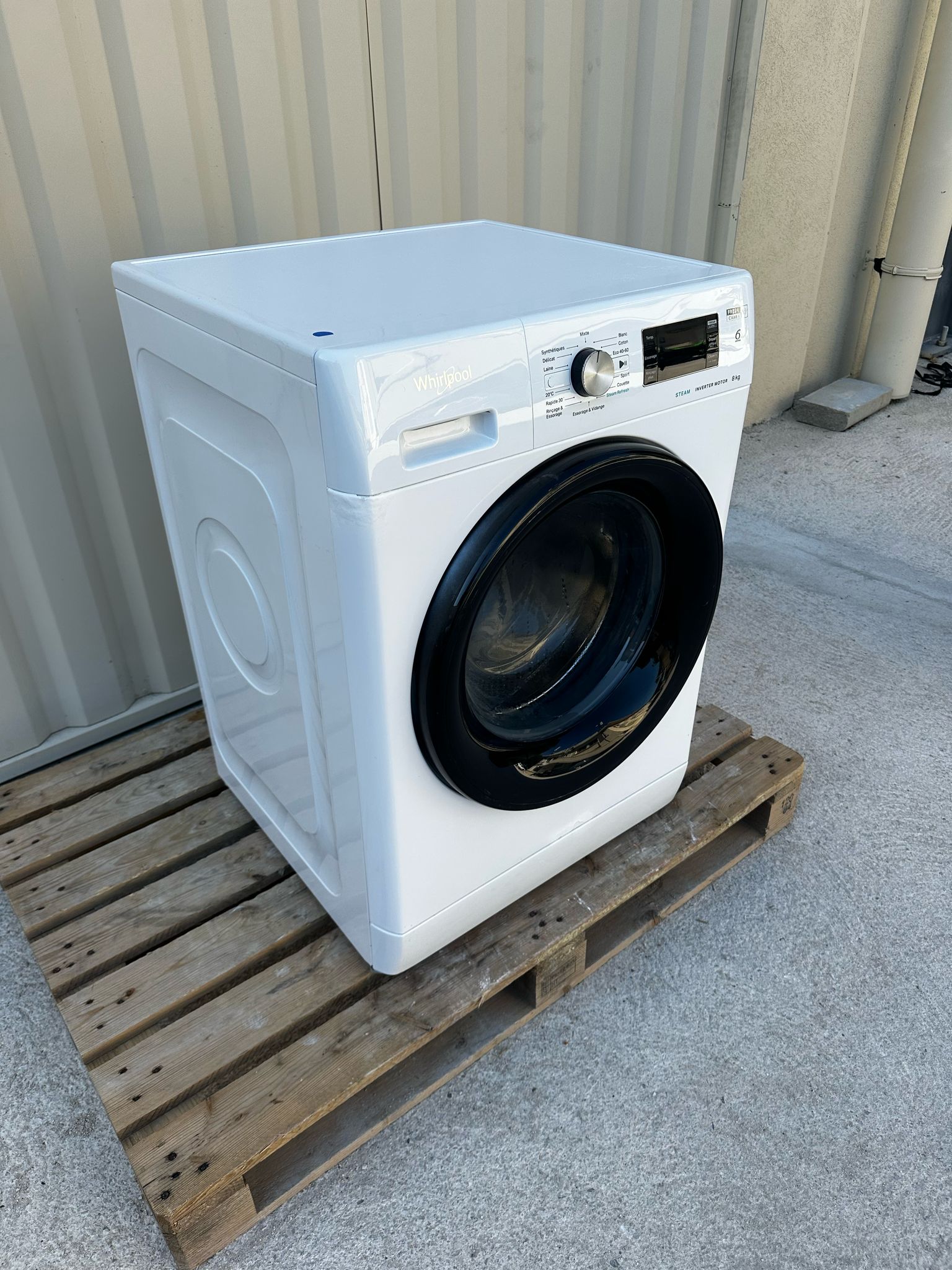 Lave-Linge WHIRLPOOL 8 Kg GARANTIE 1 AN