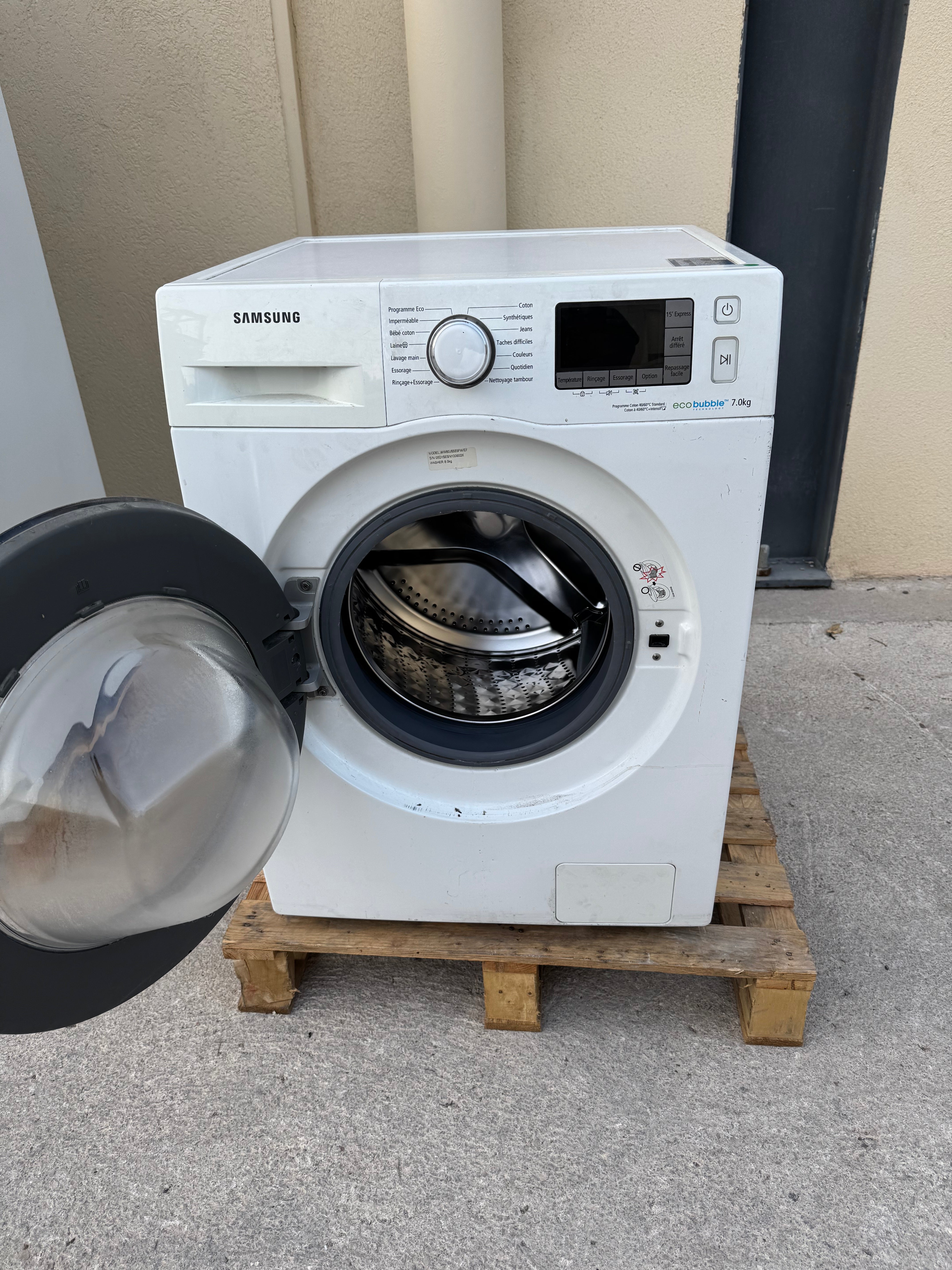 Lave-Linge SAMSUNG 7 Kg GARANTIE 1 AN