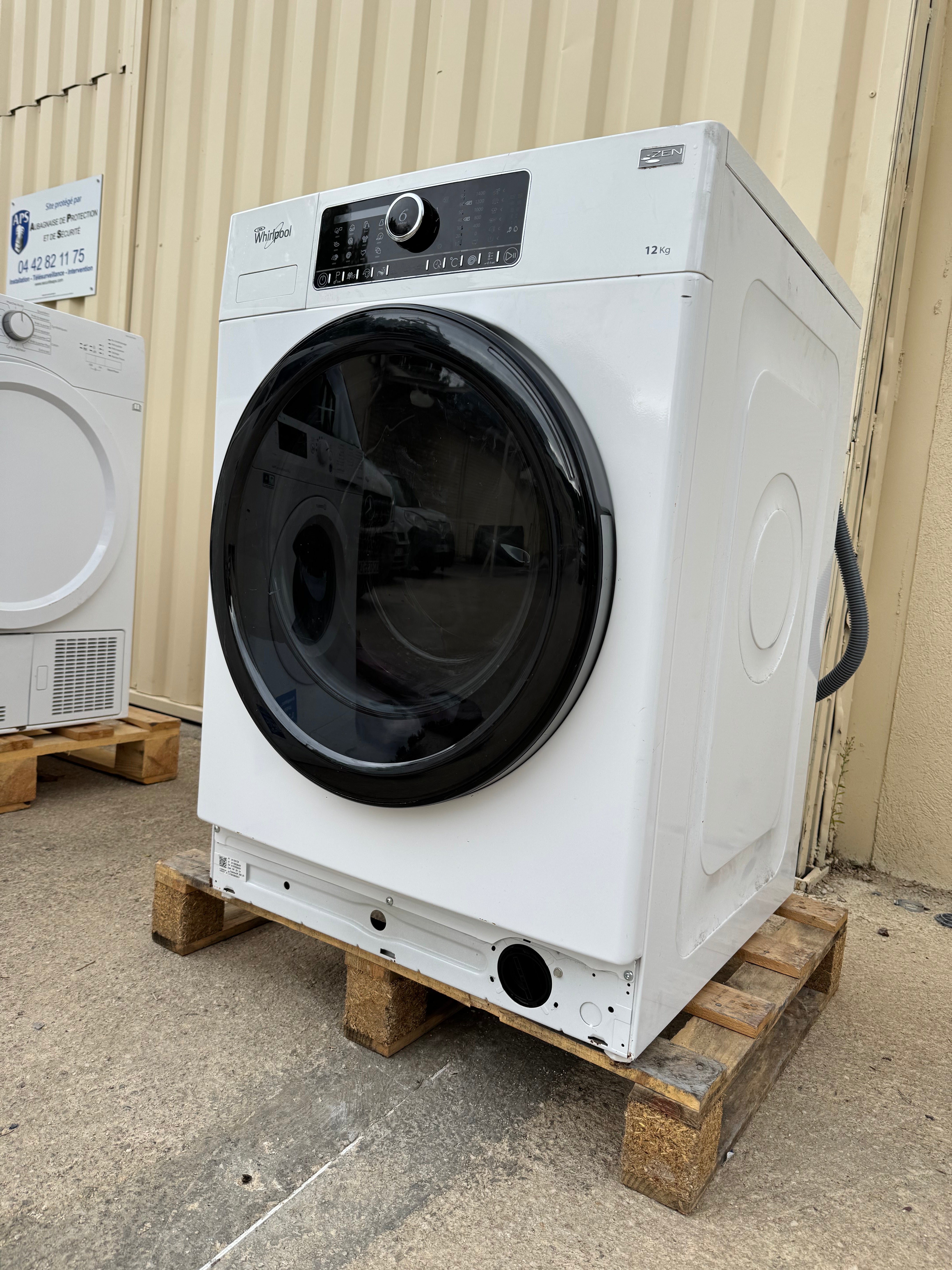 Lave-Linge WHIRLPOOL 12 Kg GARANTIE 1 AN