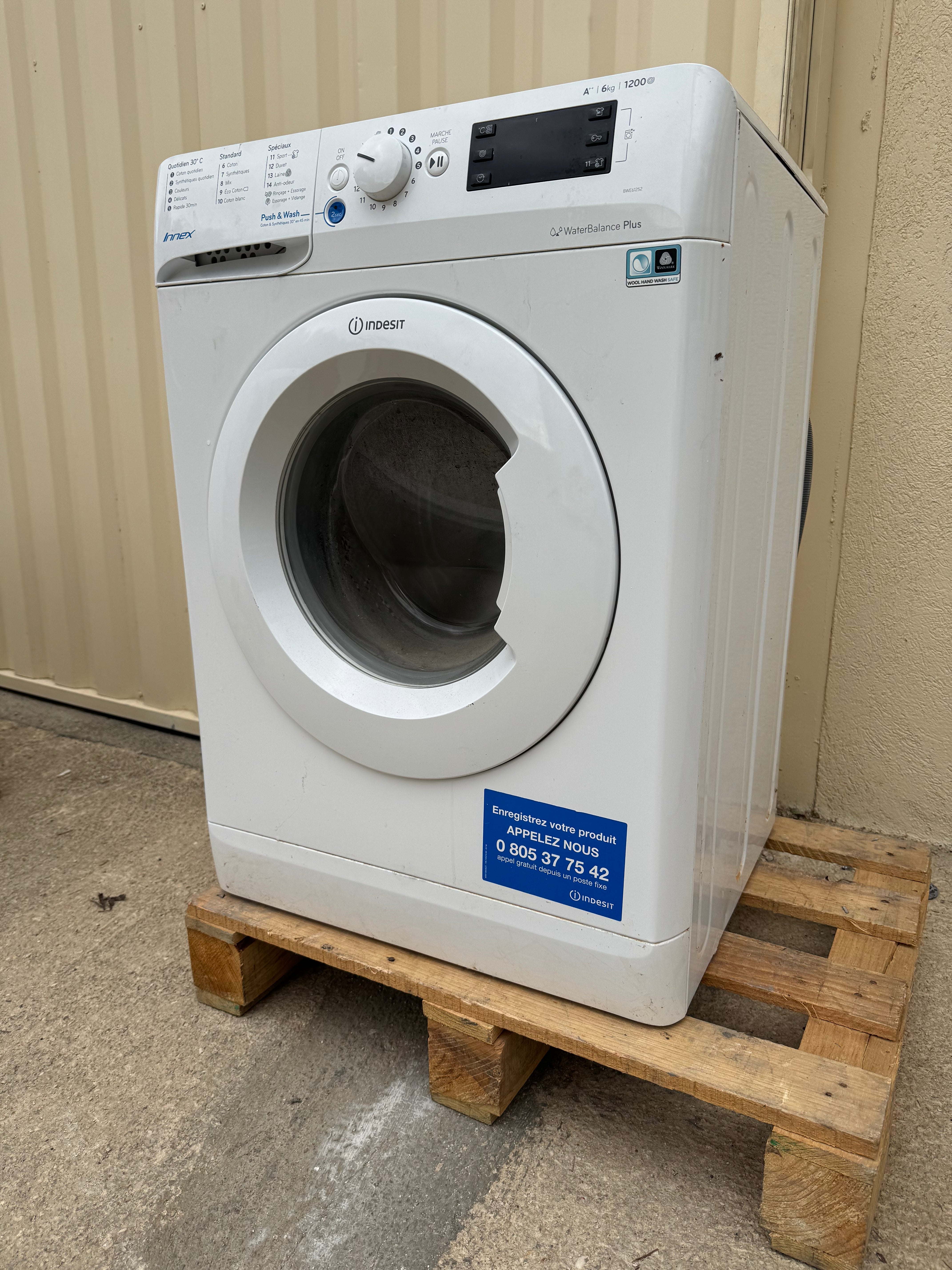 Lave-Linge INDESIT 6 Kg GARANTIE 1 AN