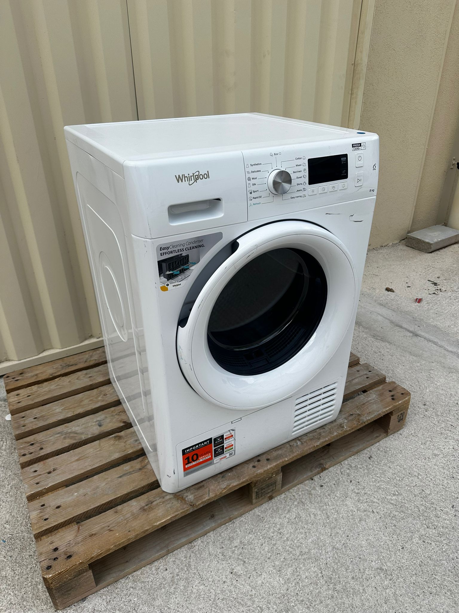 Sèche-Linge WHIRLPOOL 8 Kg Quasi NEUF ( Très Peu Servi ) GARANTIE 1 AN
