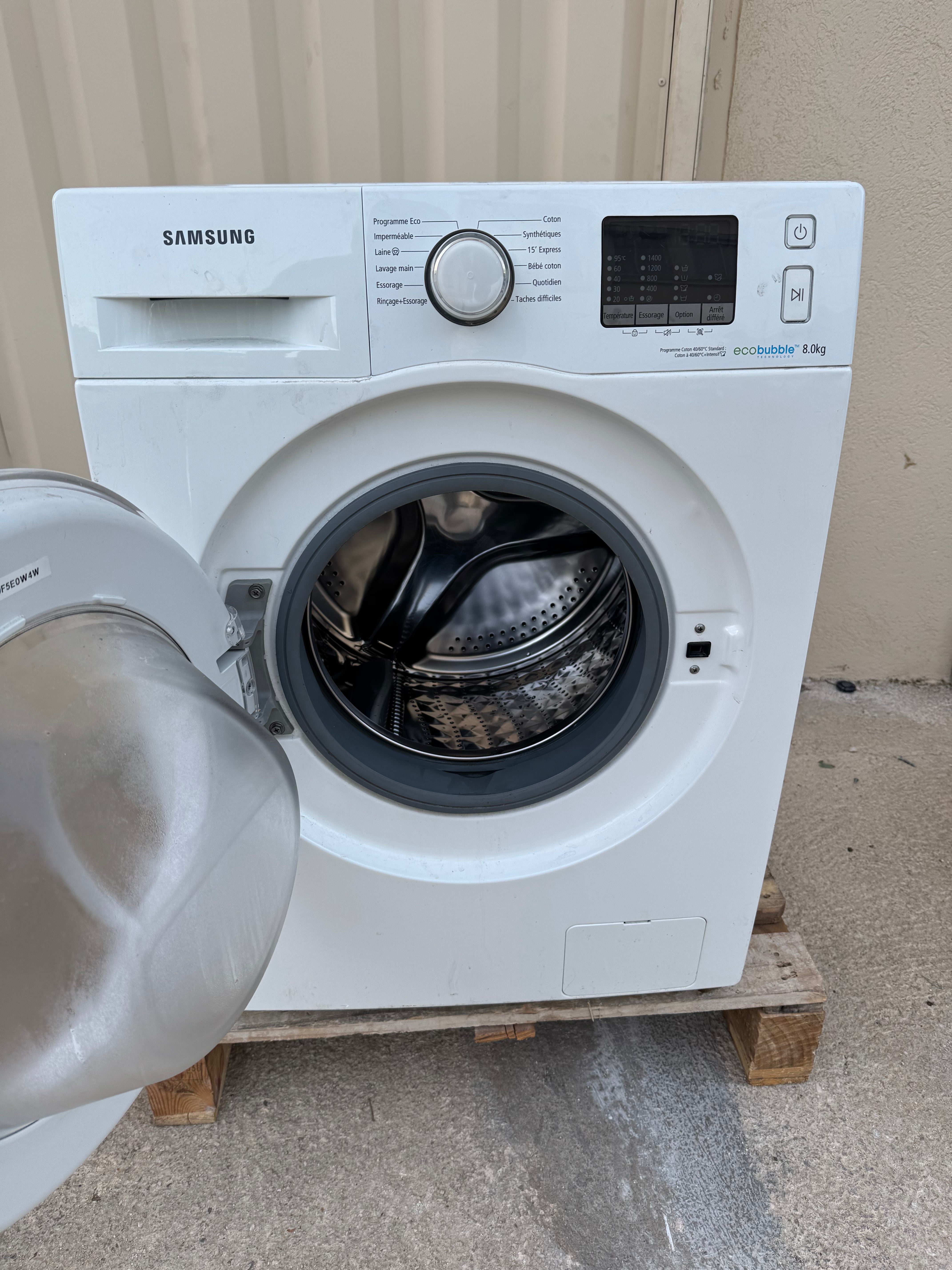 Lave-Linge SAMSUNG 8 Kg GARANTIE 1 AN