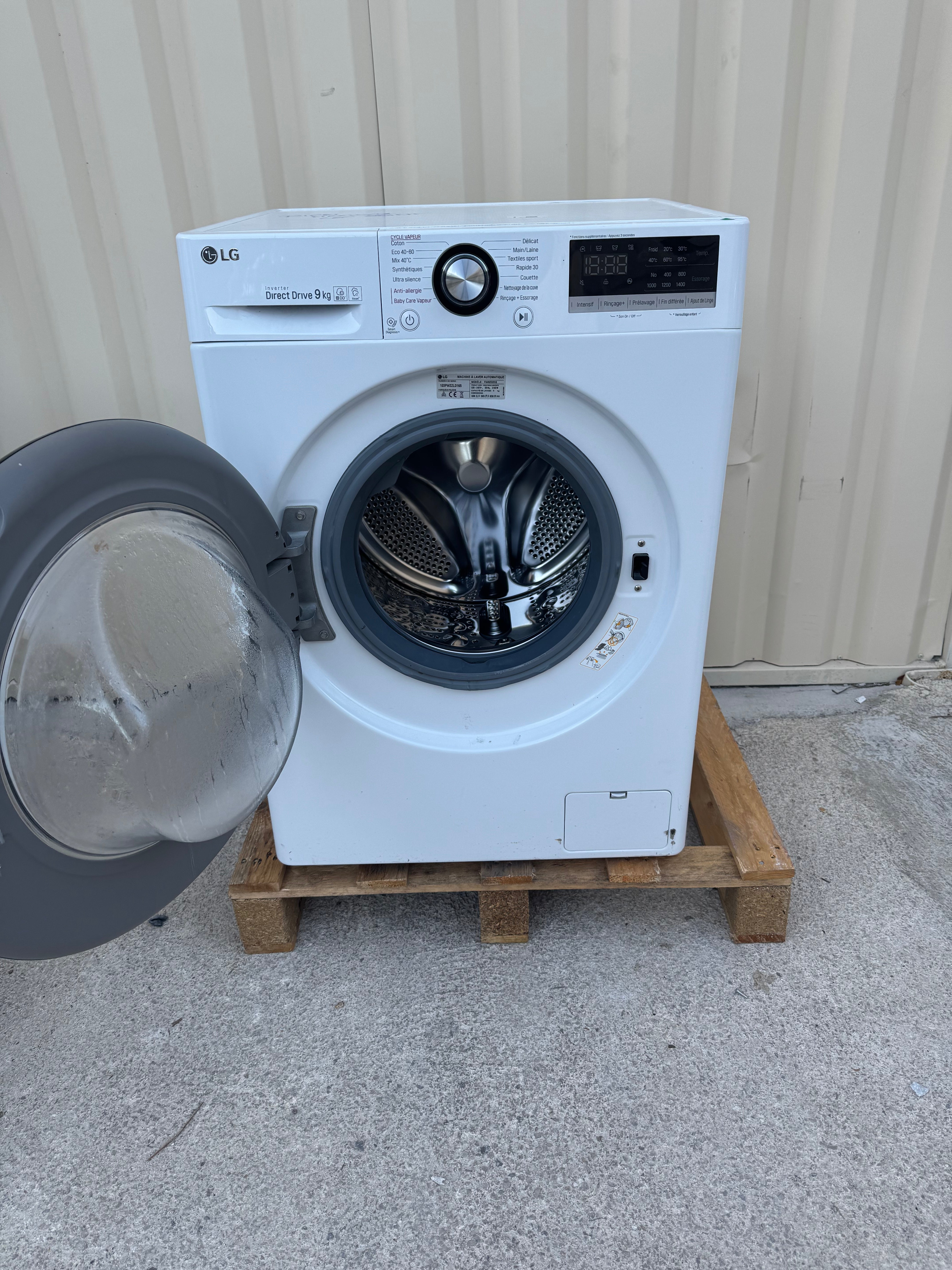 Lave-Linge LG DirectDrive 9 Kg GARANTIE 1 AN