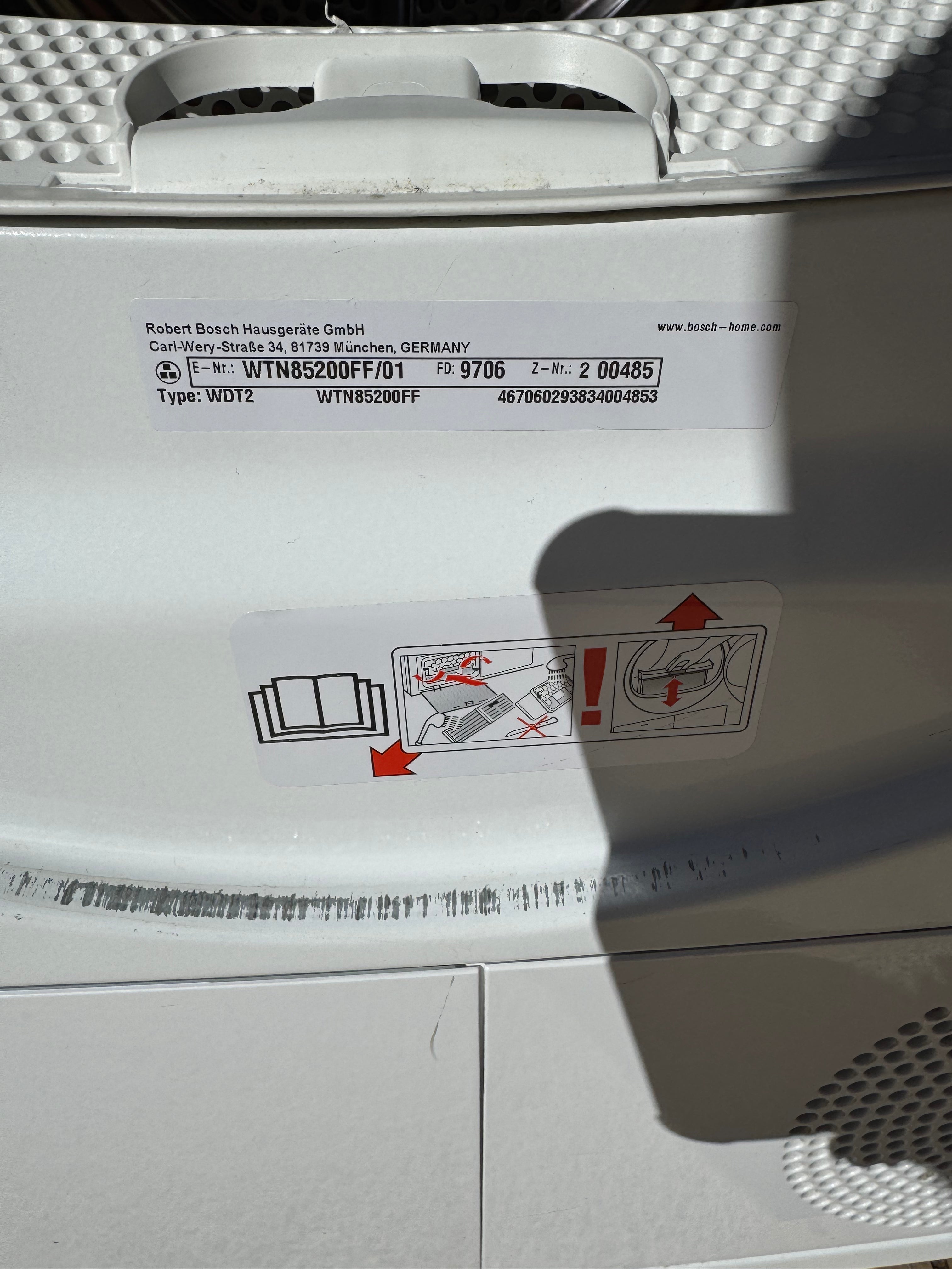 Sèche-Linge BOSCH 7 Kg GARANTIE 1 AN