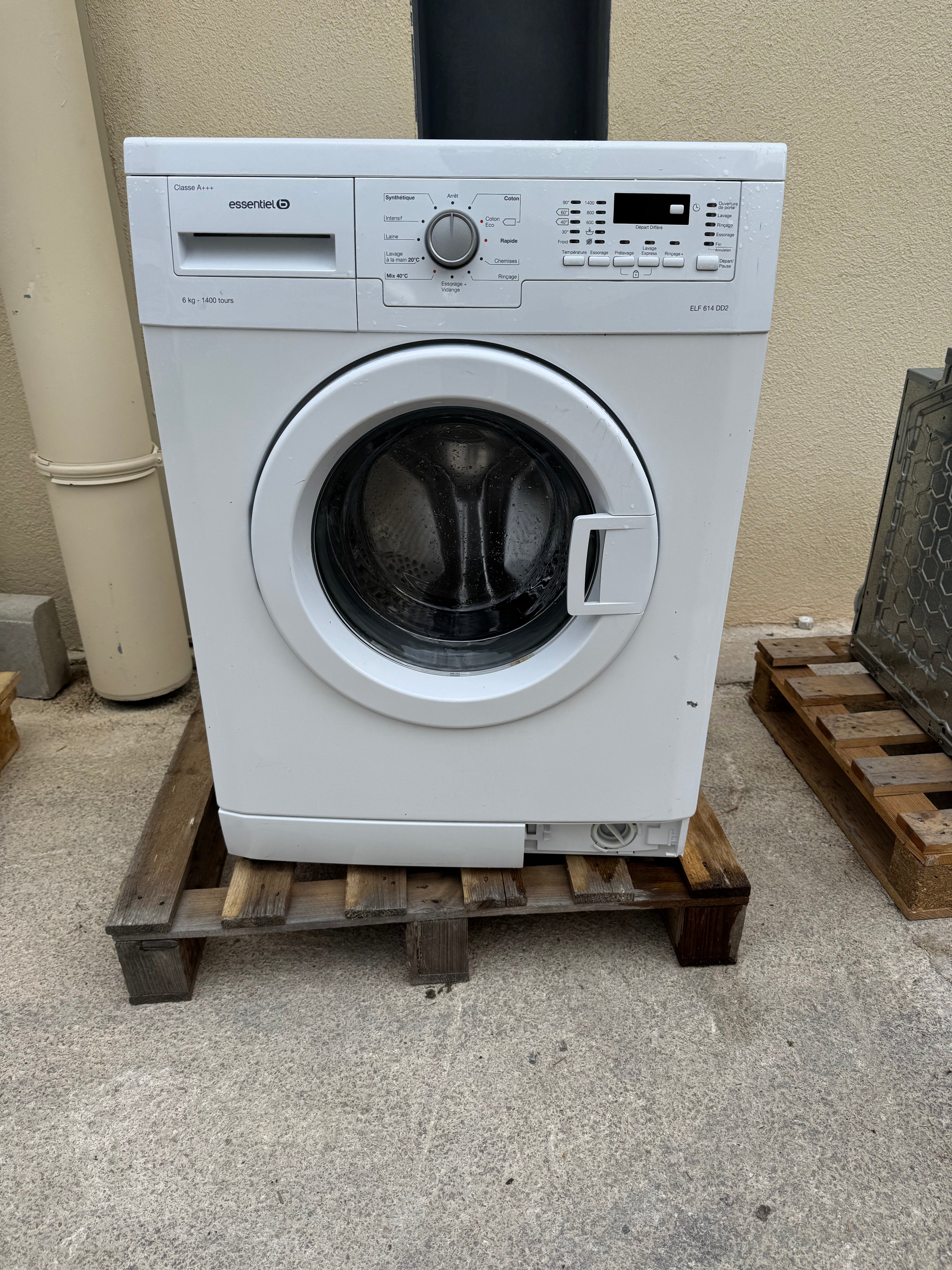 Lave-Linge ESSENTIEL B 6 Kg GARANTIE 1 AN