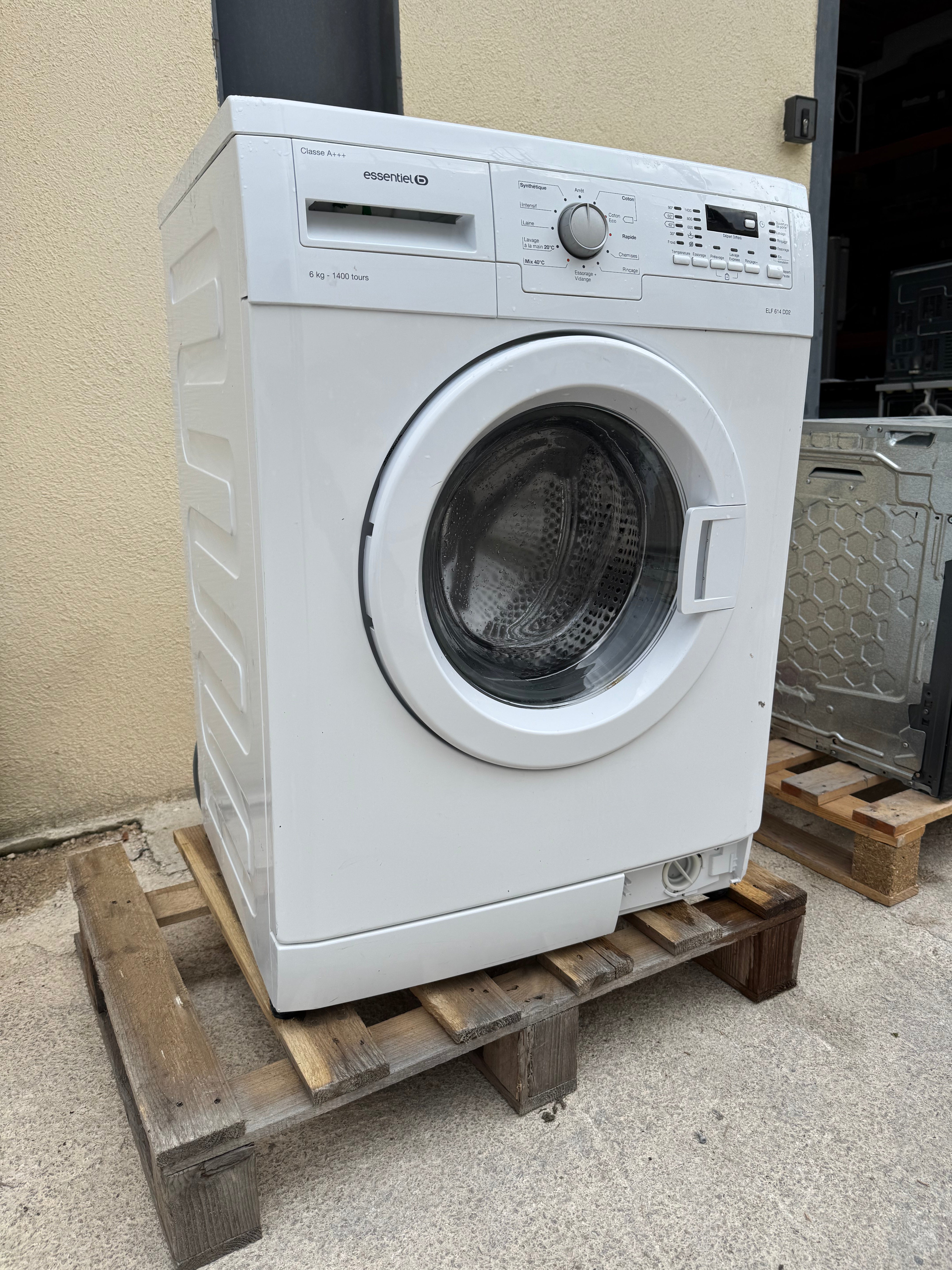 Lave-Linge ESSENTIEL B 6 Kg GARANTIE 1 AN