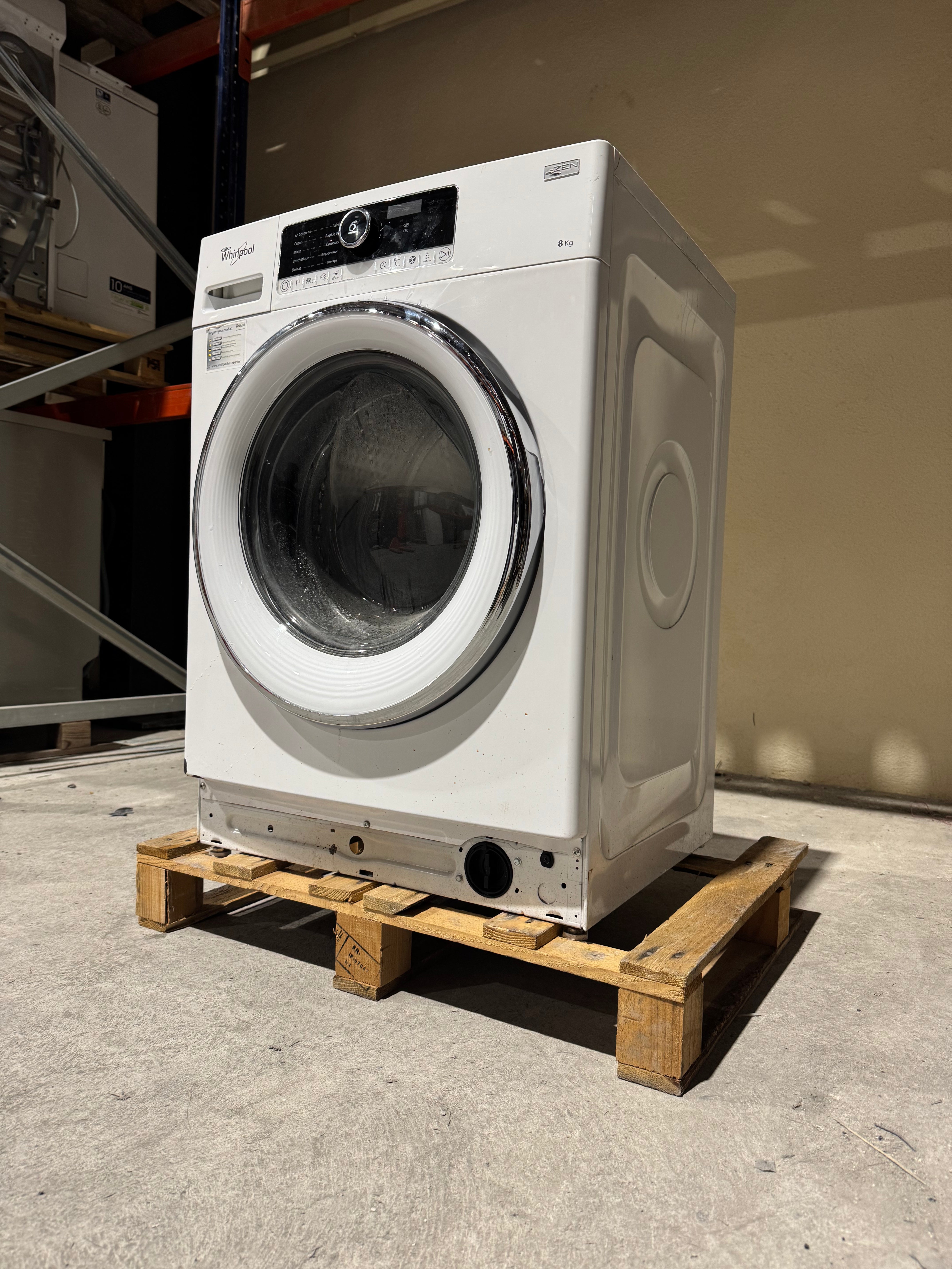 Lave-Linge WHIRLPOOL 8 Kg GARANTIE 1 AN