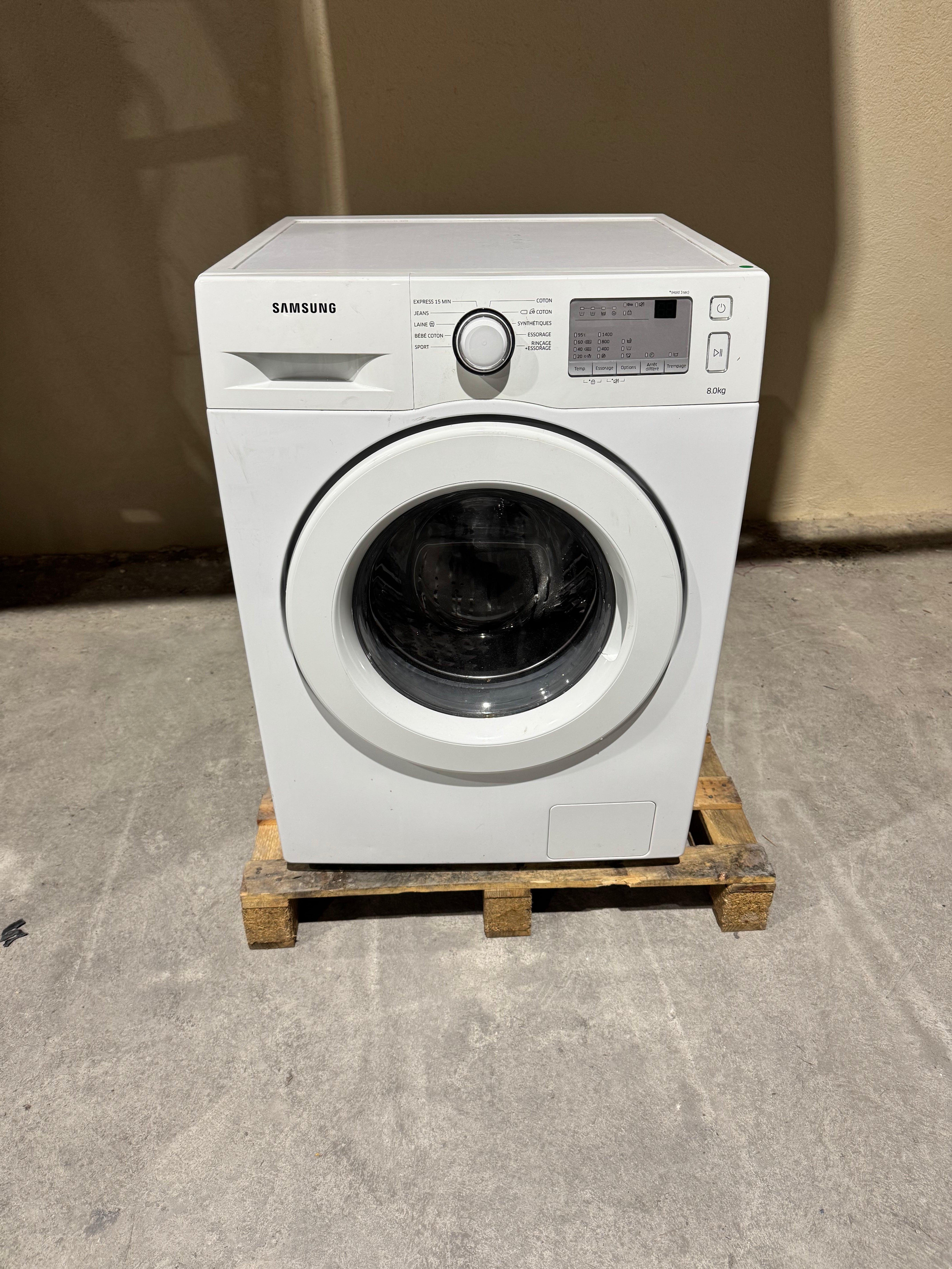 Lave-Linge SAMSUNG 8 Kg GARANTIE 1 AN