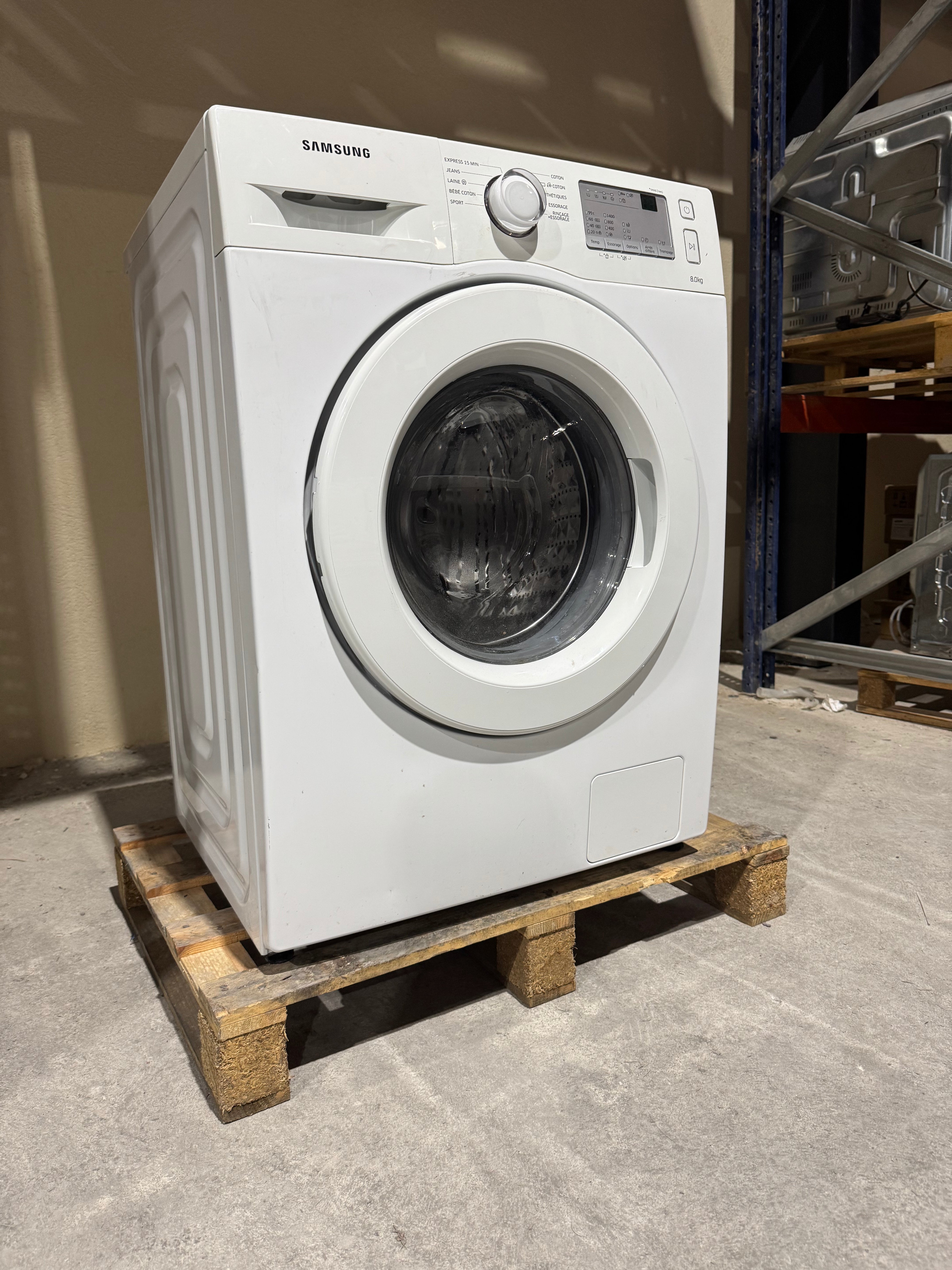 Lave-Linge SAMSUNG 8 Kg GARANTIE 1 AN