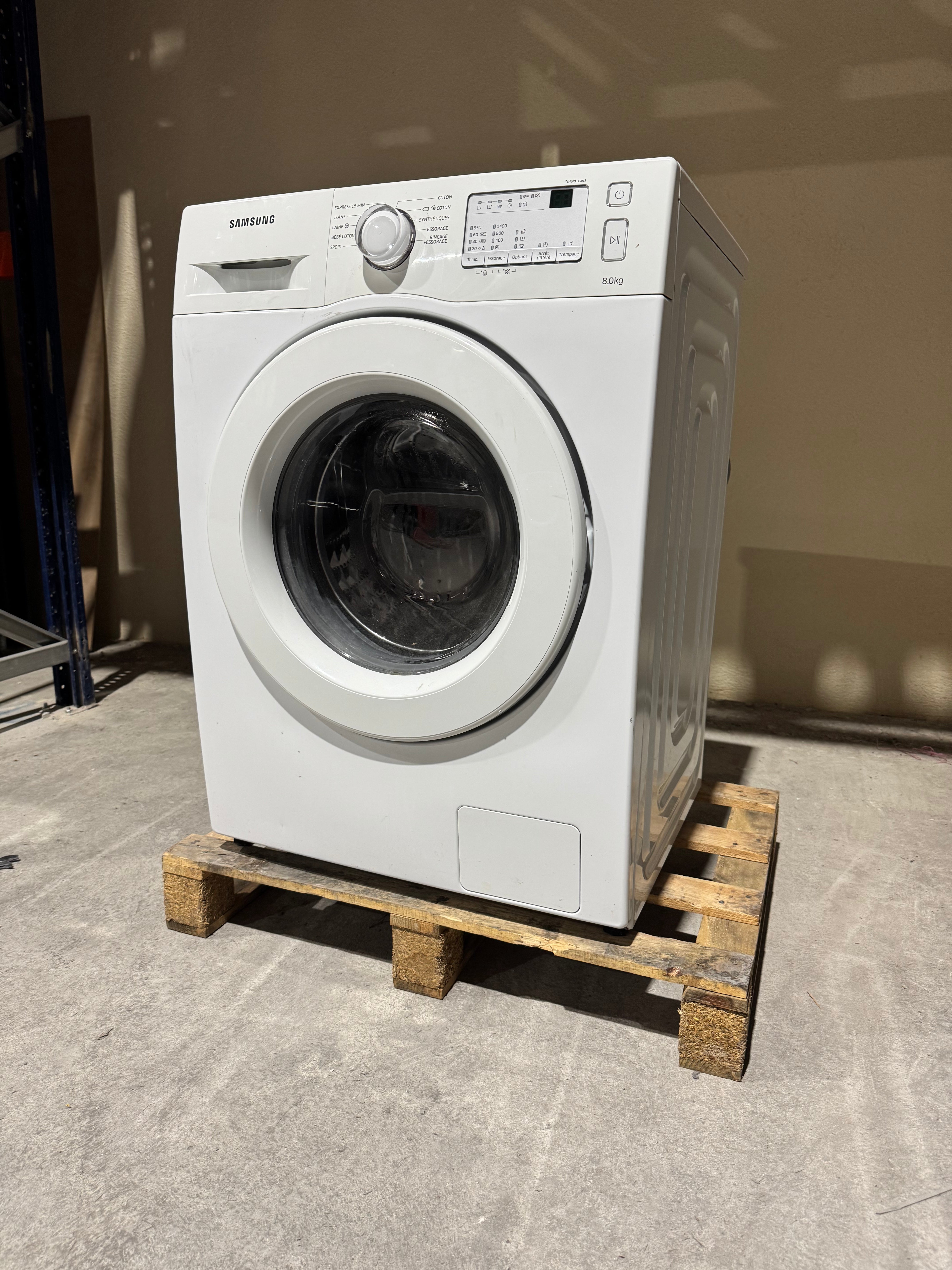 Lave-Linge SAMSUNG 8 Kg GARANTIE 1 AN